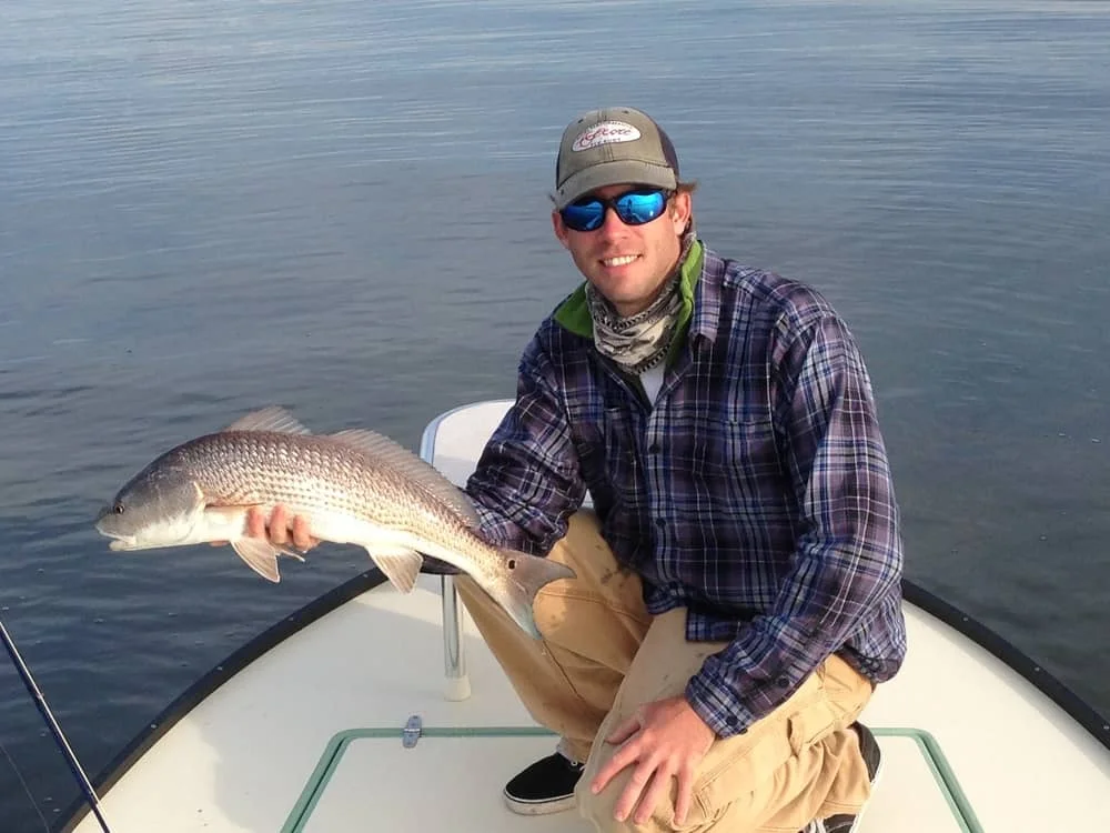 Winter Redfish Fly Fishing