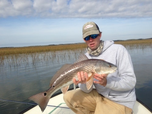 Fly Fishing Redfish in the Grass