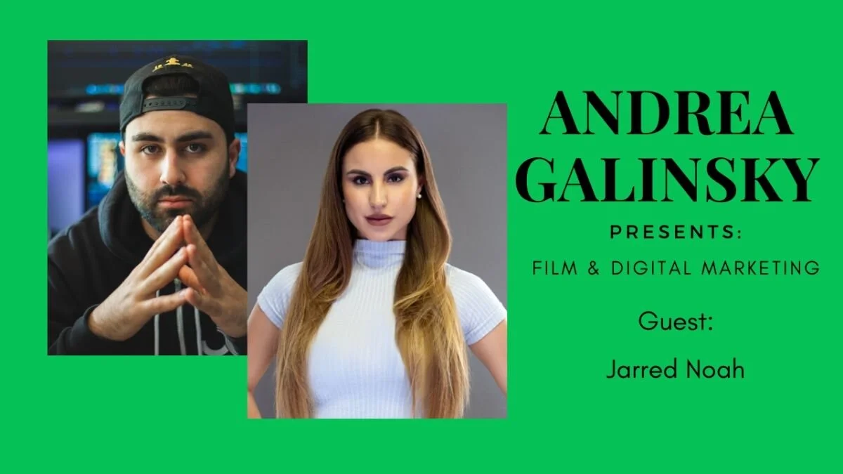 ENTERTAINMENT BIZ PODCAST WITH ANDI G EPISODE 03 FEATURING JARRED NOAH (Part 1&amp;2) FILM AND DIGITAL MARKETING