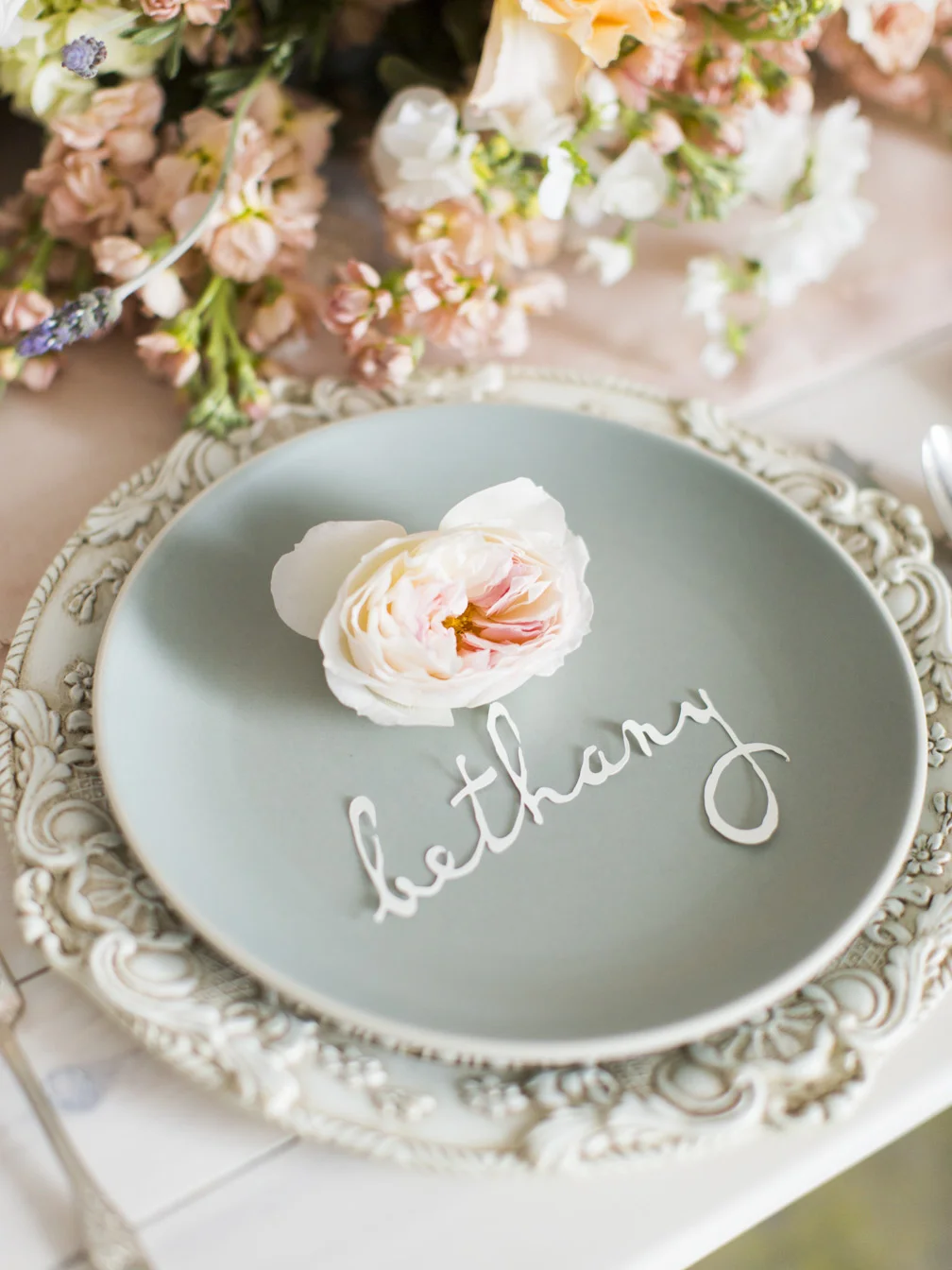 Monet Inspired Wedding Details | Utah Wedding Design by Michelle Leo Events | Jessica Peterson Photography