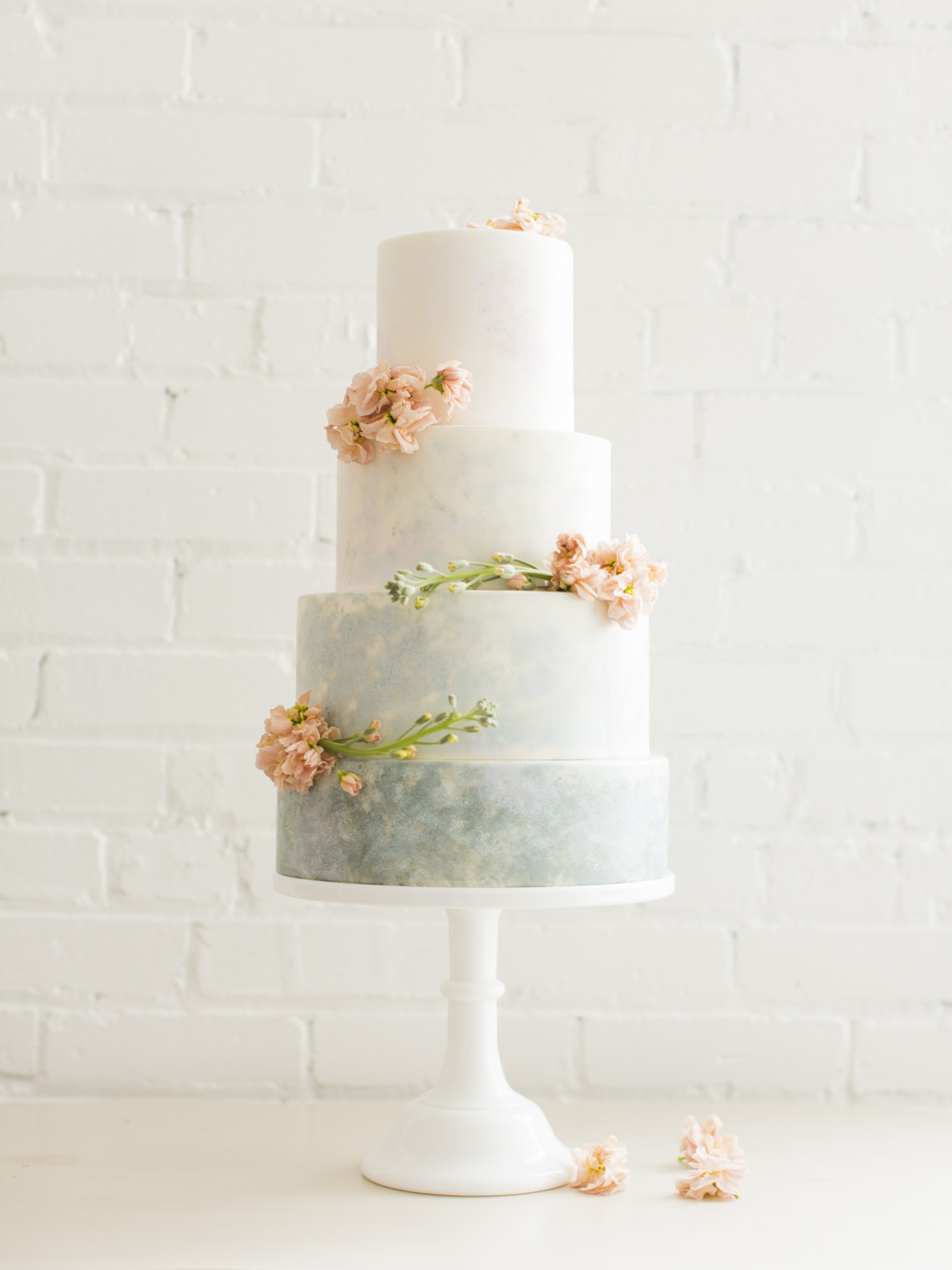 Monet Inspired Wedding Cake | Michelle Leo Events
