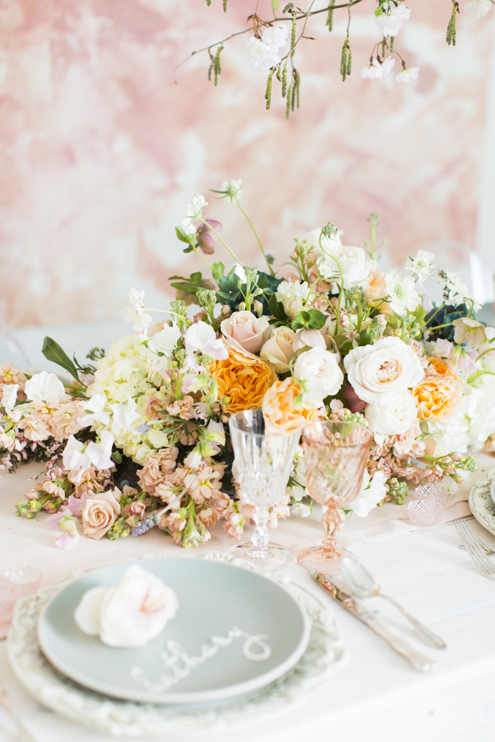Monet Inspired Wedding Details | Michelle Leo Events
