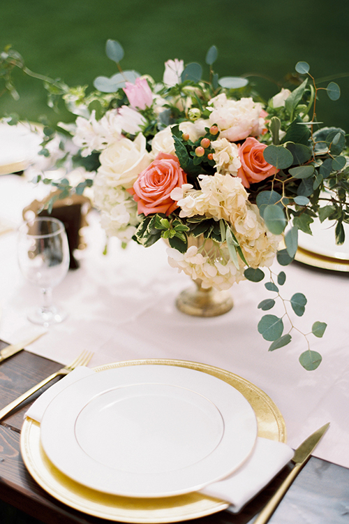 Blush and Gold Rustic High Star Ranch Wedding | Michelle Leo Events | Jacque Lynn Photography