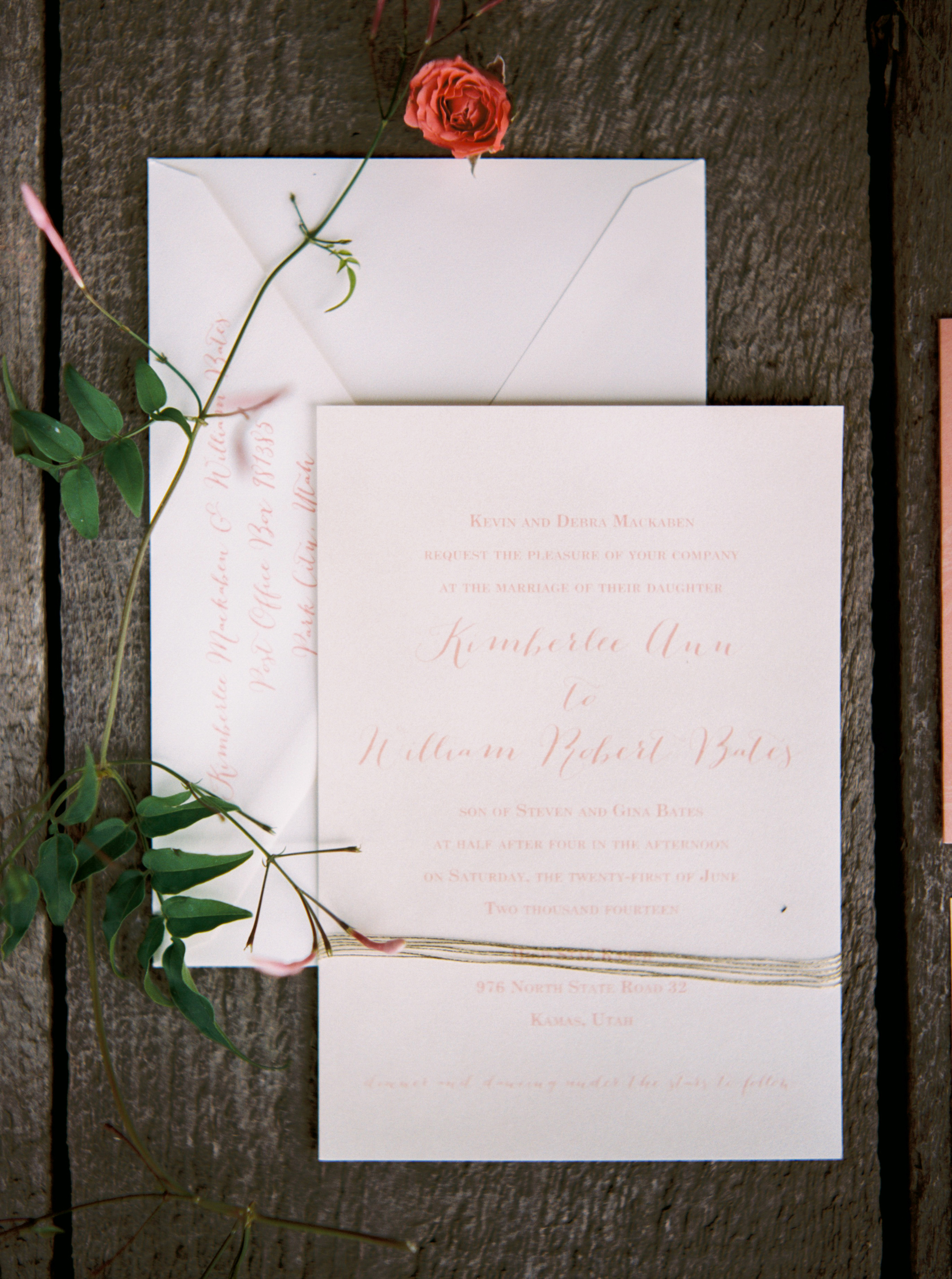 Blush and Gold Rustic High Star Ranch Wedding | Michelle Leo Events | Jacque Lynn Photography