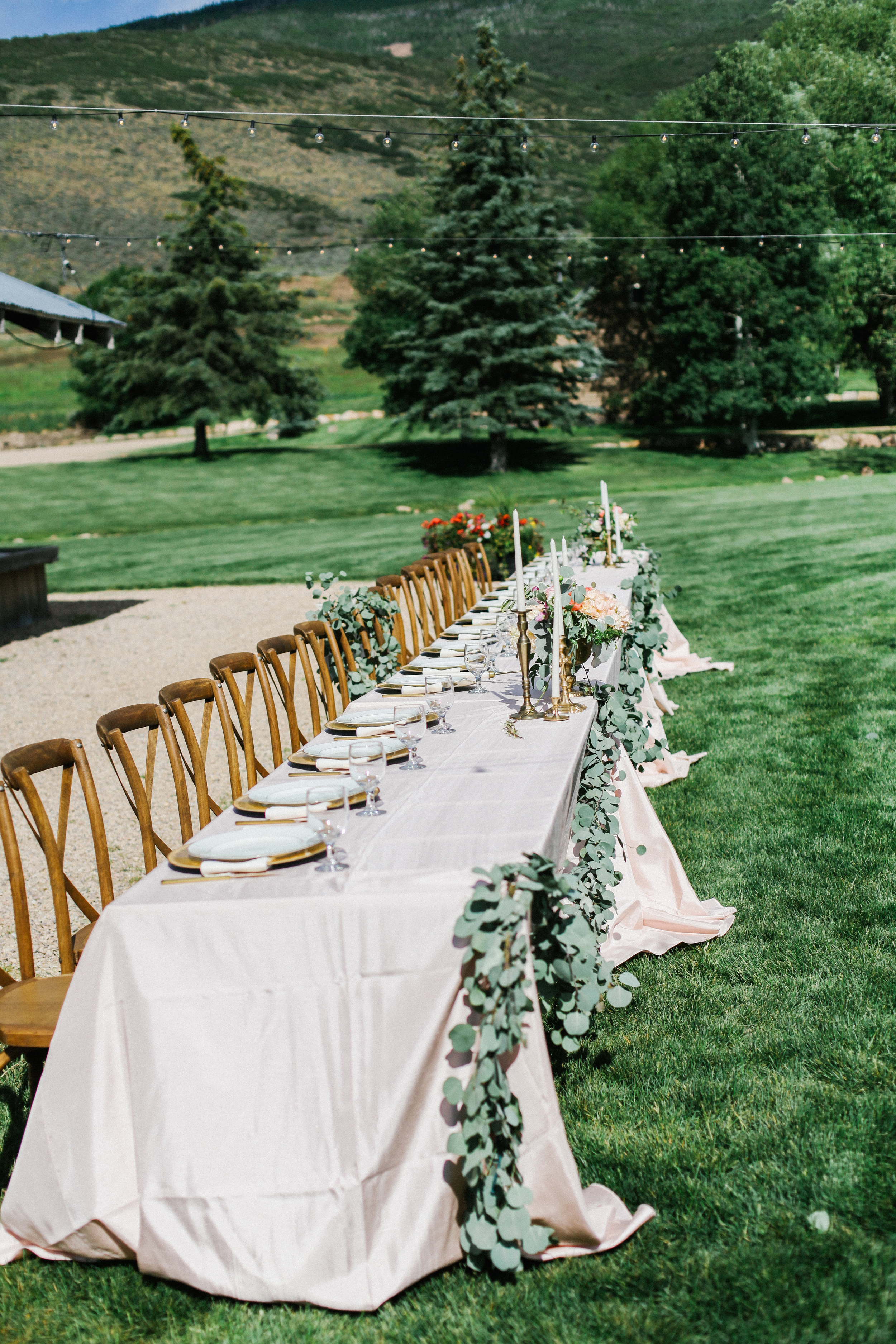 Blush and Gold Rustic High Star Ranch Wedding | Michelle Leo Events | Jacque Lynn Photography