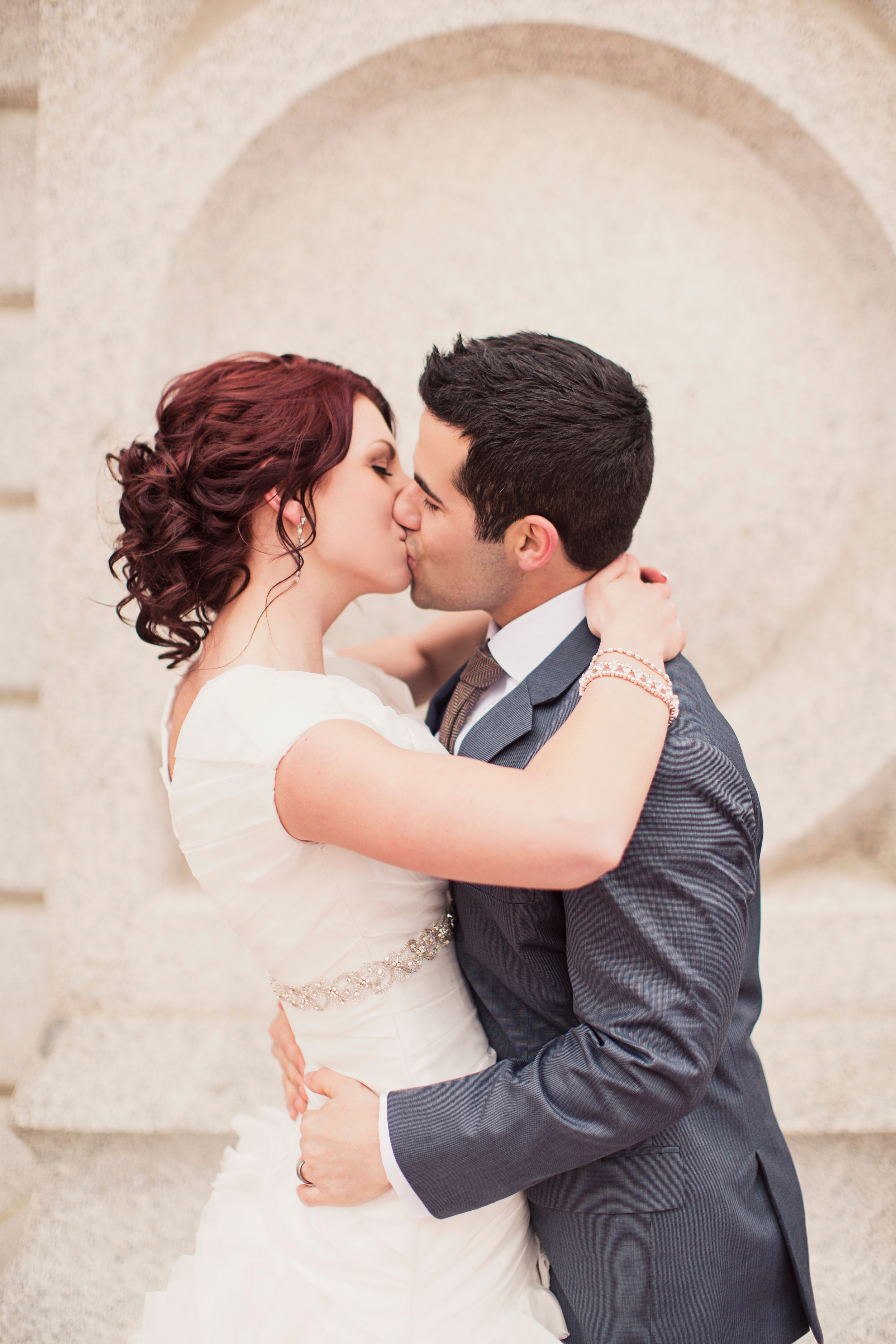 Gallivan Center Wedding | Salt Lake City Temple Wedding Ceremony | Michelle Leo Events | Alixann Loosle Photography