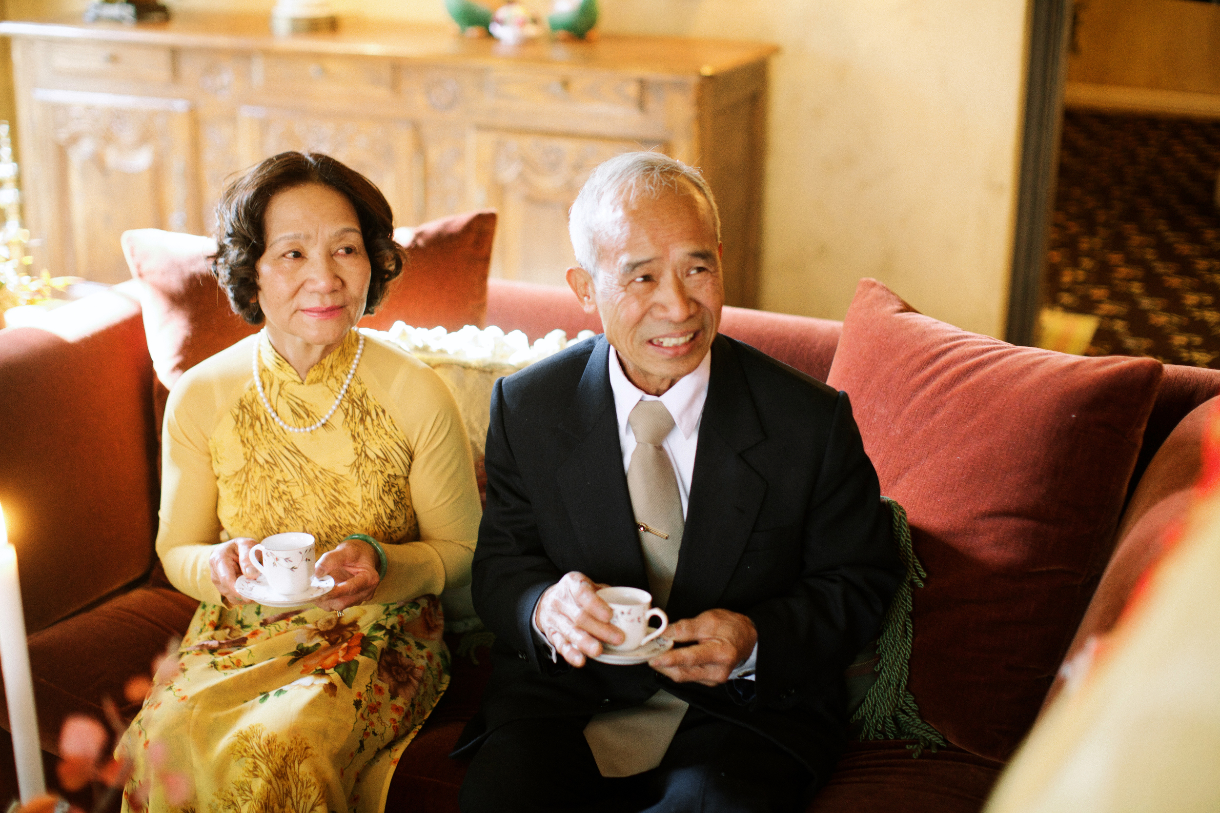Traditional Vietnamese Tea Ceremony and Organic Backyard Wedding | Michelle Leo Events