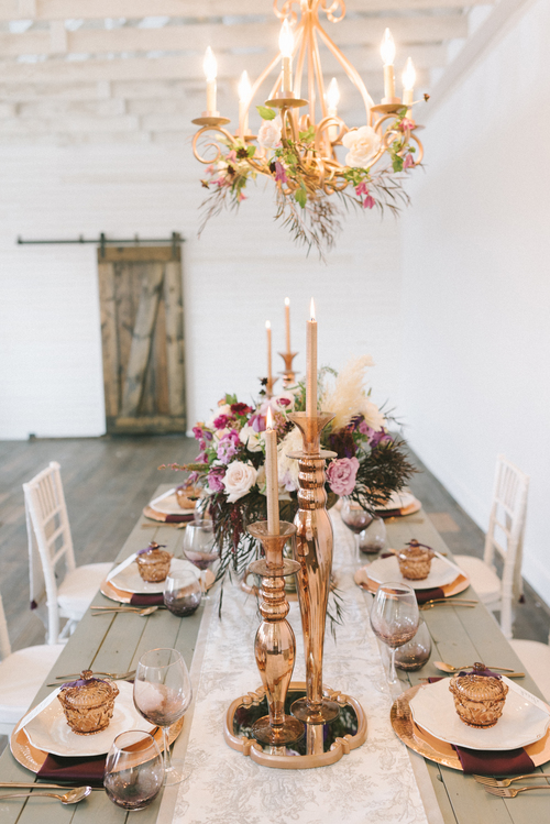 Plum and Copper Wedding Inspiration | Fall Wedding Inspiration | Toile Wedding Design | Michelle Leo Events | Utah Event Planner and Designer | Jessie Alexis Photography