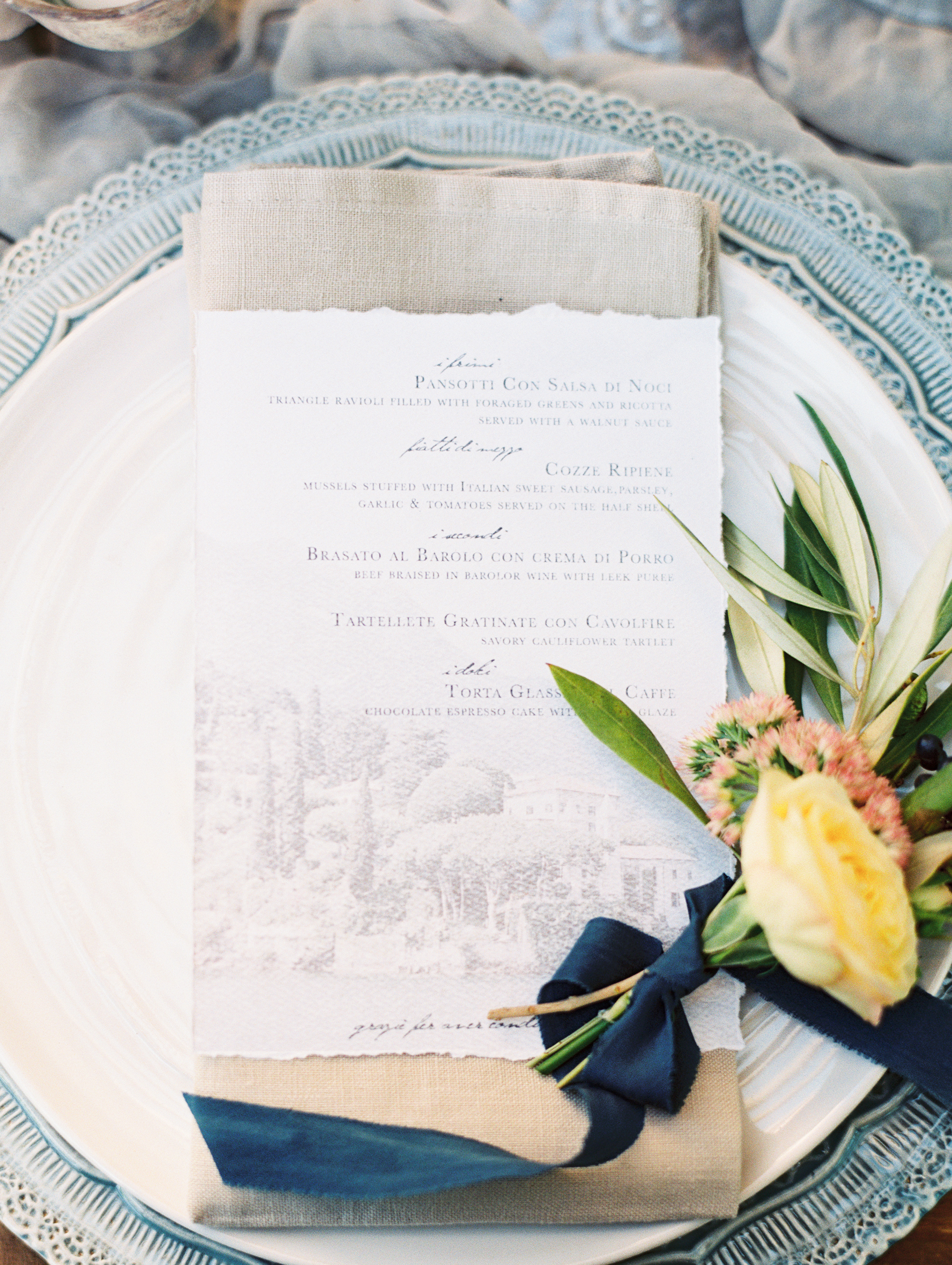 Wedding Details Inspired by Italy | Michelle Leo Events | Utah Event Planner and Designer | D'Arcy Benincosa Photography