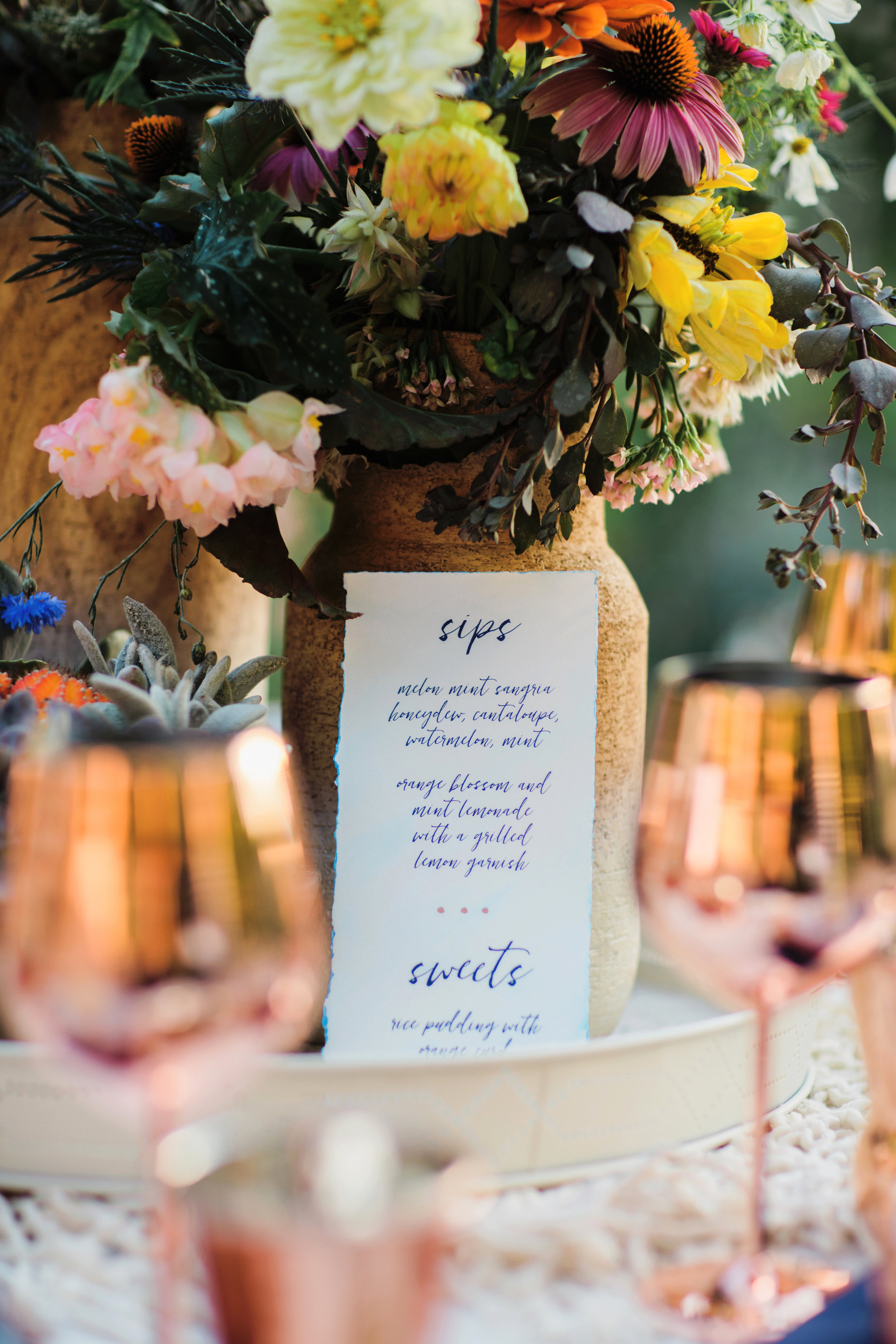 Bohemian-Desert Inspired Bridal Brunch | Rocky Mountain Bride Magazine | Boho Wedding Inspiration | Michelle Leo Events | Utah Event Planner and Designer | Alixann Loosle Photography