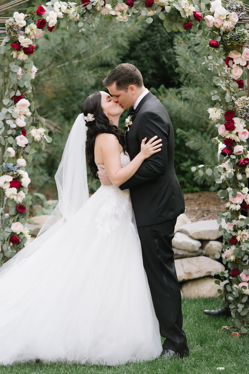 Summer Sundance Wedding | Sundance Resort | Blush and Plum Wedding | Michelle Leo Events | Utah Event Planner and Designer | Heather Nan Photography 