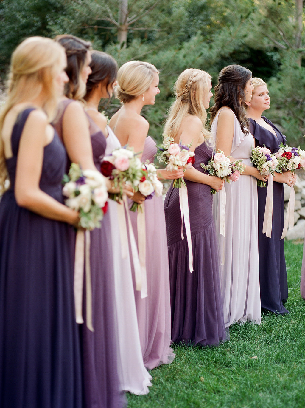 Summer Sundance Wedding | Sundance Resort | Blush and Plum Wedding | Michelle Leo Events | Utah Event Planner and Designer | Heather Nan Photography 