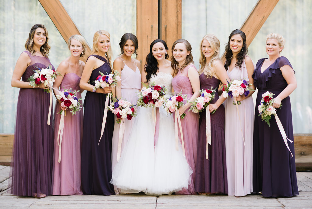 Summer Sundance Wedding | Sundance Resort | Blush and Plum Wedding | Michelle Leo Events | Utah Event Planner and Designer | Heather Nan Photography 