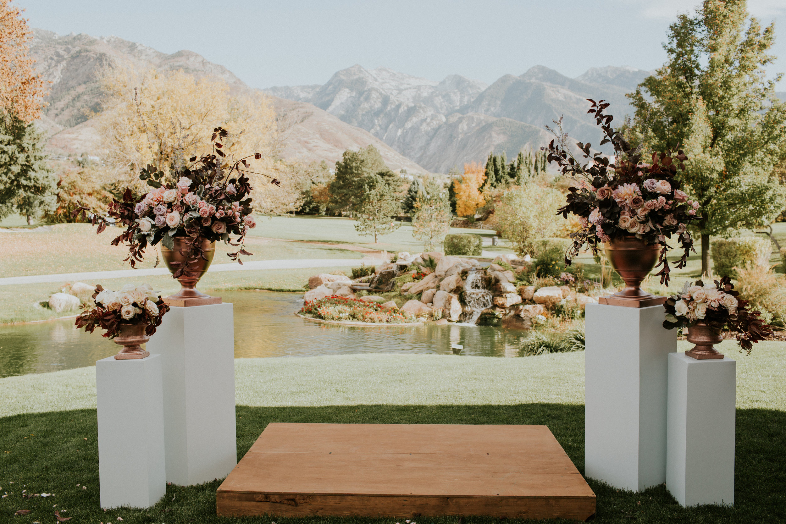 Elegant Fall Wedding | Country Club Wedding | Blush Wedding | Michelle Leo Events | Utah Event Planner and Designer | Jessica Janae Photography