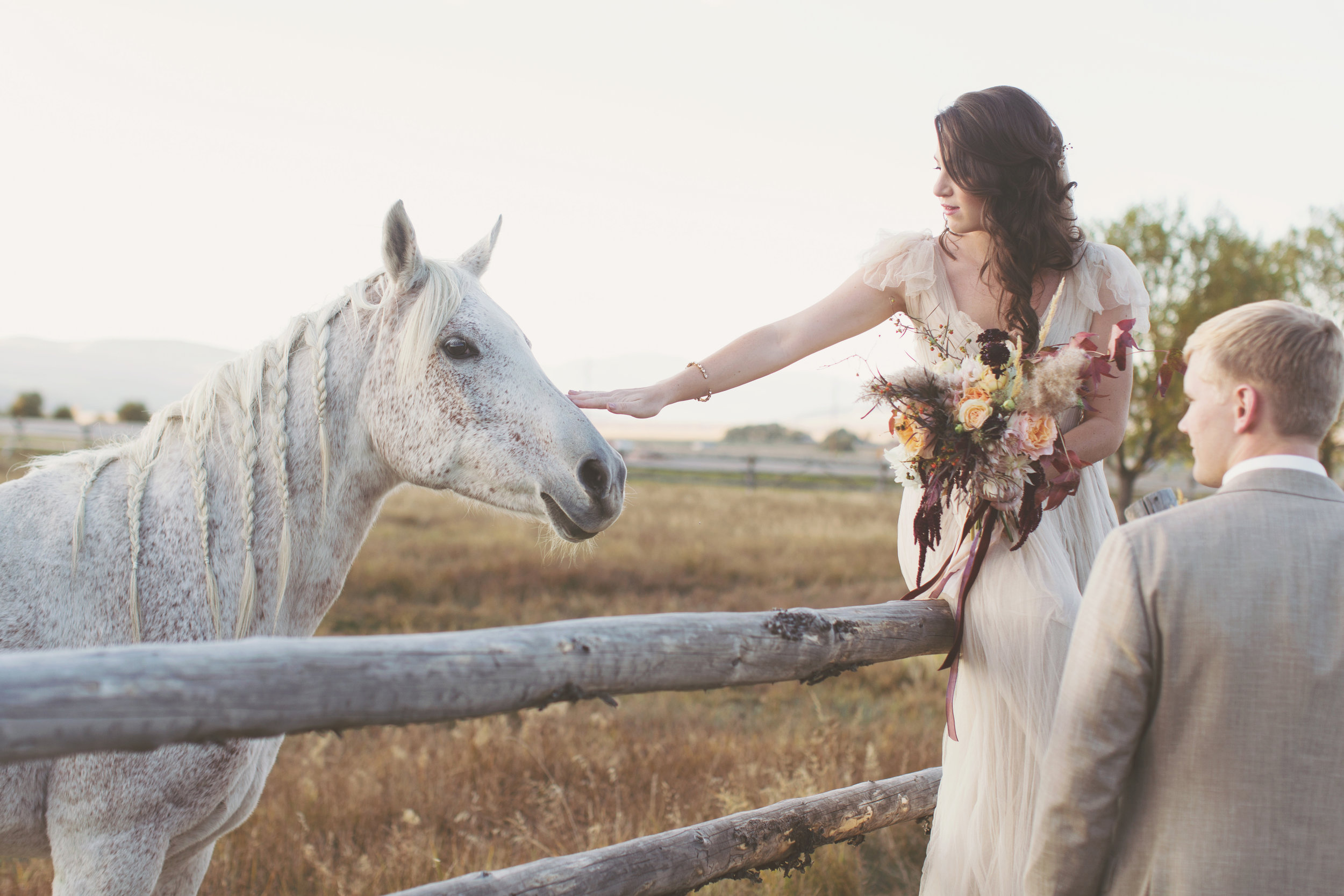 Plum and Gold Autumn Wedding | High Star Ranch Wedding | Rustic and Elegant Wedding | Michelle Leo Events | Utah Event Planner and Designer | Alixann Loosle Photography