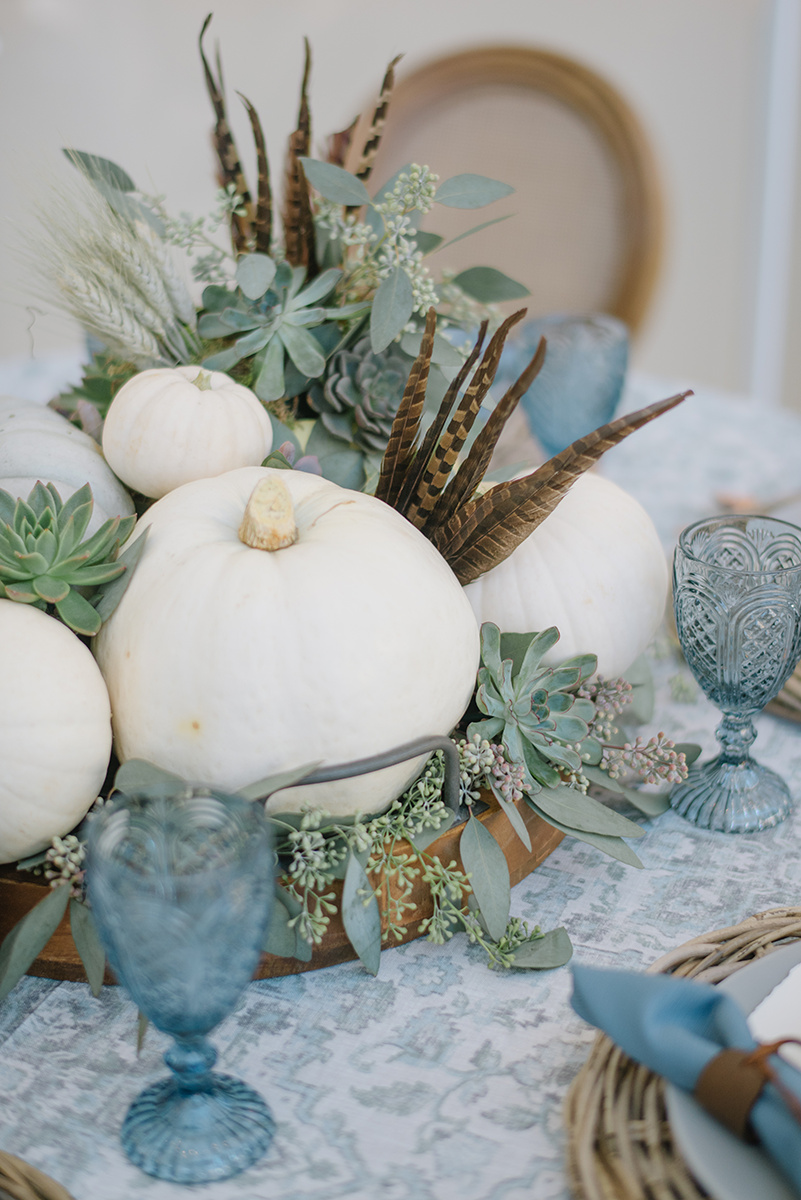 Thanksgiving Table Decor | Thanksgiving Ideas | Fall Home Decor | Michelle Leo Events | Utah Event Planner and Designer | Heather Nan Photography