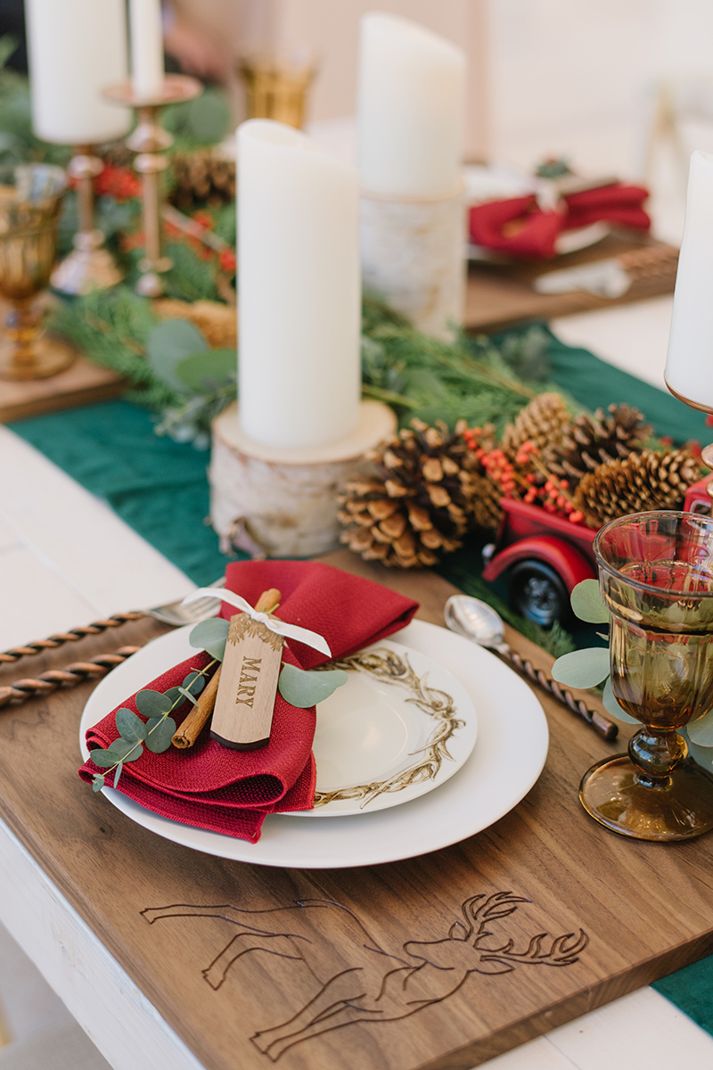 Holiday Table Decor | Christmas Ideas | Holiday Home Decor | Michelle Leo Events | Utah Event Planner and Designer | Heather Nan Photography