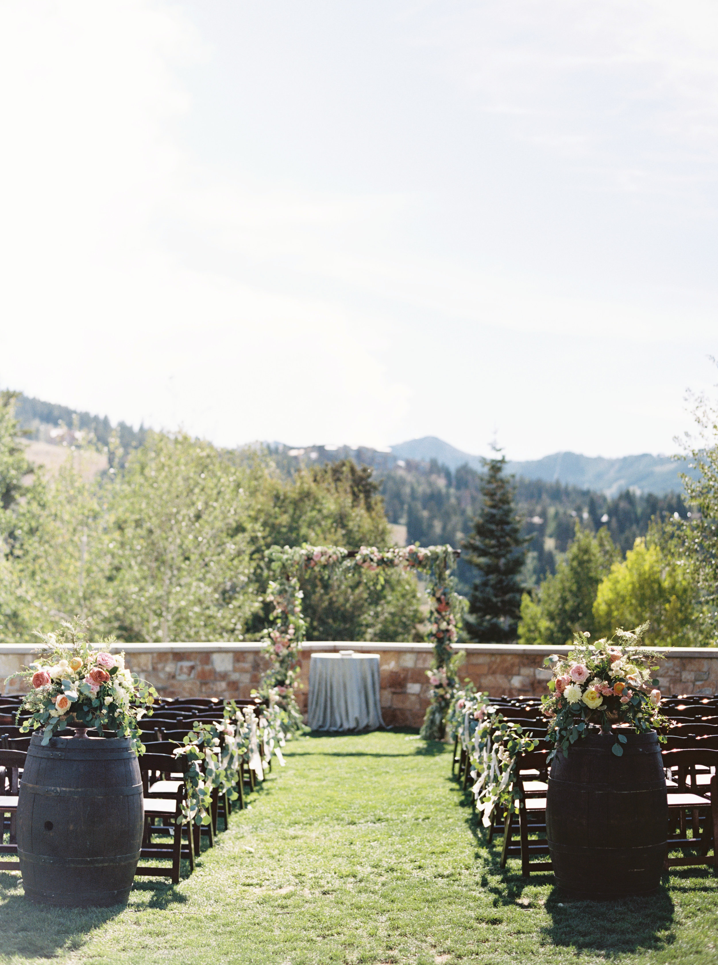 Summer Wedding at St. Regis Deer Valley | Love is an Adventure | Blush and Rose Gold Wedding | Michelle Leo Events | Utah Event Planner and Designer | Jacque Lynn Photography