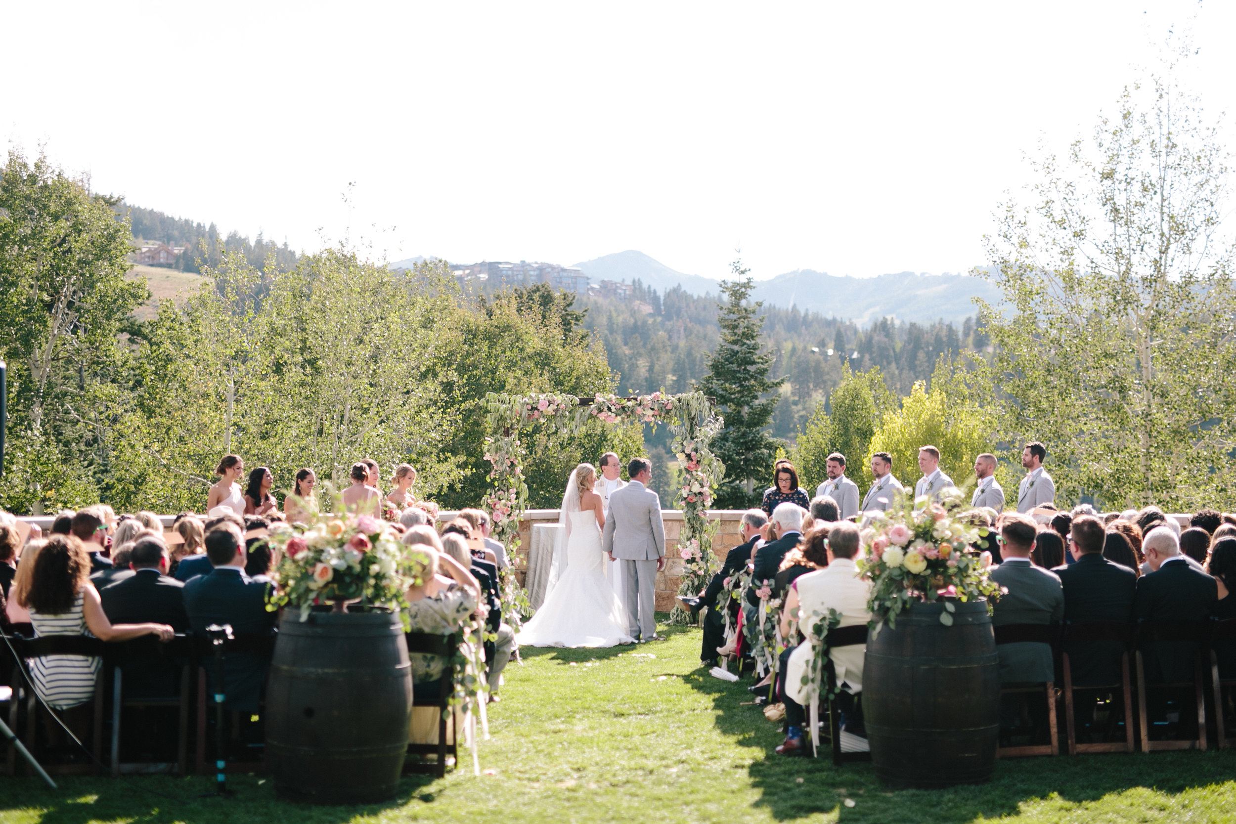 Summer Wedding at St. Regis Deer Valley | Love is an Adventure | Blush and Rose Gold Wedding | Michelle Leo Events | Utah Event Planner and Designer | Jacque Lynn Photography