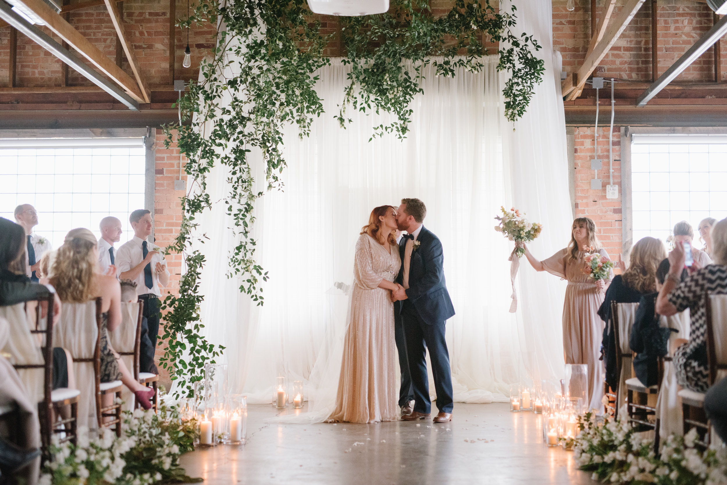 Ethereal Wedding at Publik Coffee | Blush and Blue Wedding | Michelle Leo Events | Utah Event Planner and Designer | Jessica Kettle Photography and Heather Nan Photography