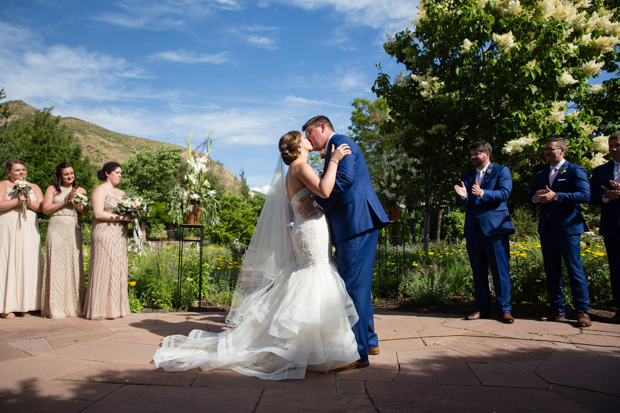 Red Butte Garden Wedding | Salt Lake City Wedding | Gold and Rose Gold Wedding | Michelle Leo Events | Utah Event Planner and Designer | Melissa Kelsey Photography