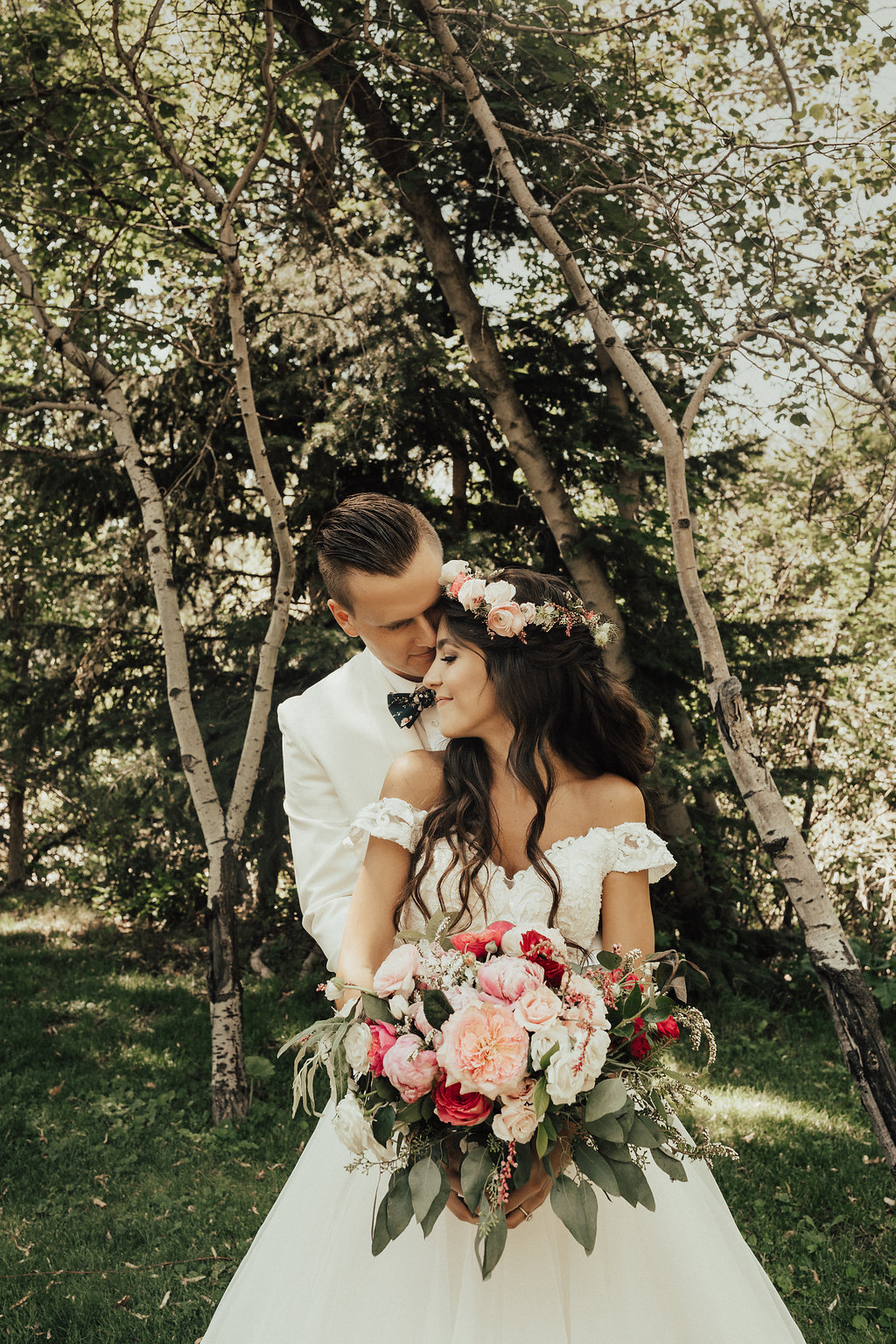 Summer Wedding at La Caille | Romantic Summer Wedding | Michelle Leo Events | Utah Event Planner