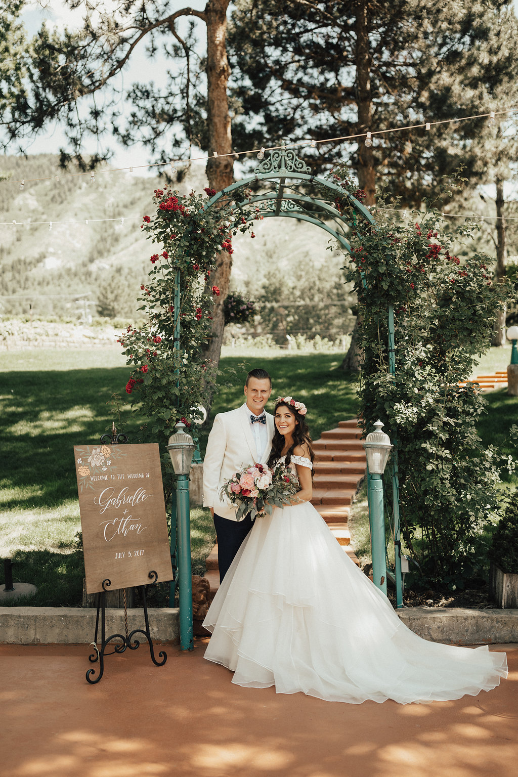 Summer Wedding at La Caille | Romantic Summer Wedding | Michelle Leo Events | Utah Event Planner