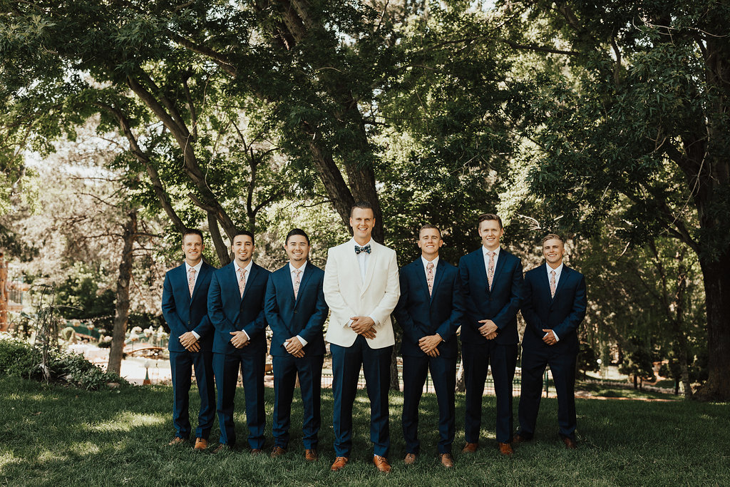 Summer Wedding at La Caille | Romantic Summer Wedding | Michelle Leo Events | Utah Event Planner