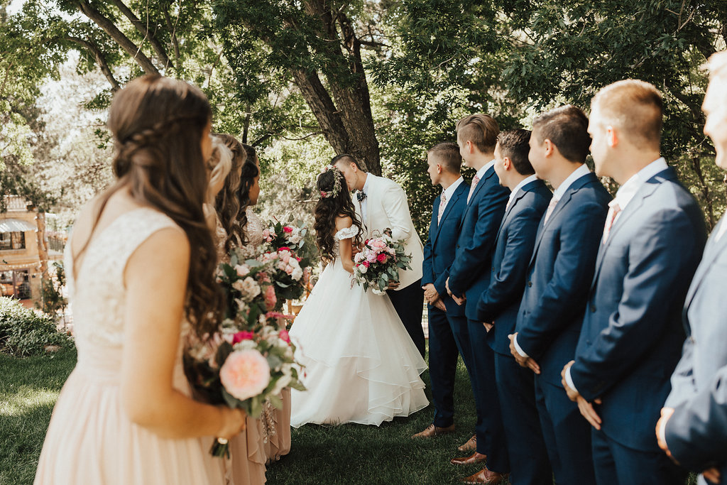 Summer Wedding at La Caille | Romantic Summer Wedding | Michelle Leo Events | Utah Event Planner