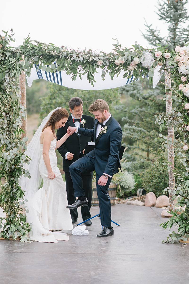 Jewish Wedding | Blue Sky Ranch Wedding | Blush and Navy Wedding | Michelle Leo Events | Utah Event Planner and Designer | Heather Nan Photography