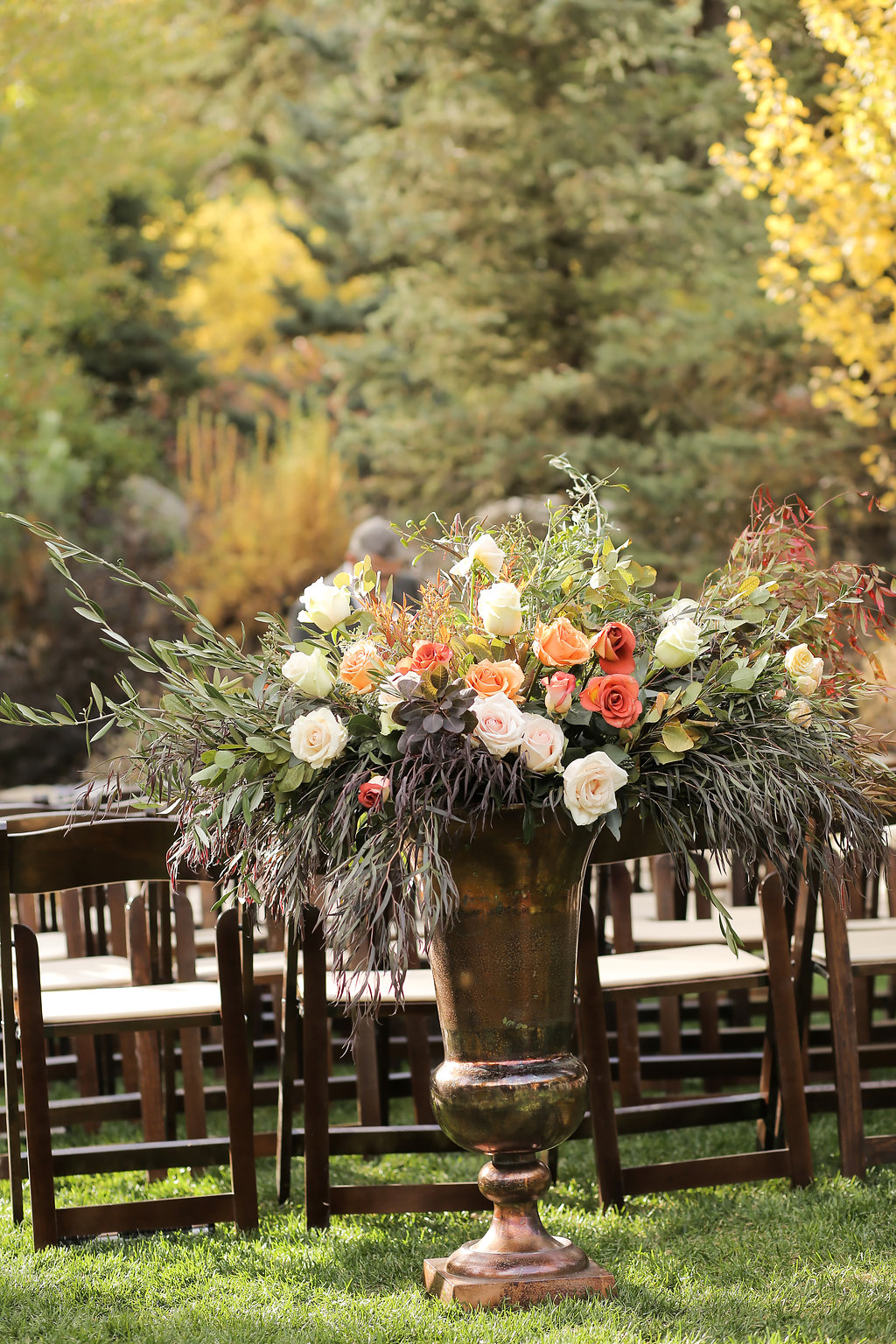 Sundance Wedding | Fall Wedding | Pumpkin Wedding Decor | Michelle Leo Events | Utah Event Planner and Designer | Pepper Nix Photography 