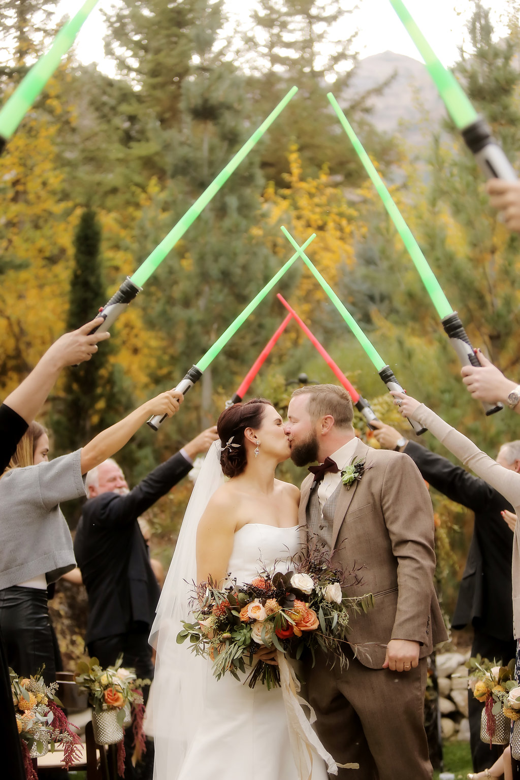 Sundance Wedding | Fall Wedding | Star Wars Inspired Wedding | Michelle Leo Events | Utah Event Planner and Designer | Pepper Nix Photography 