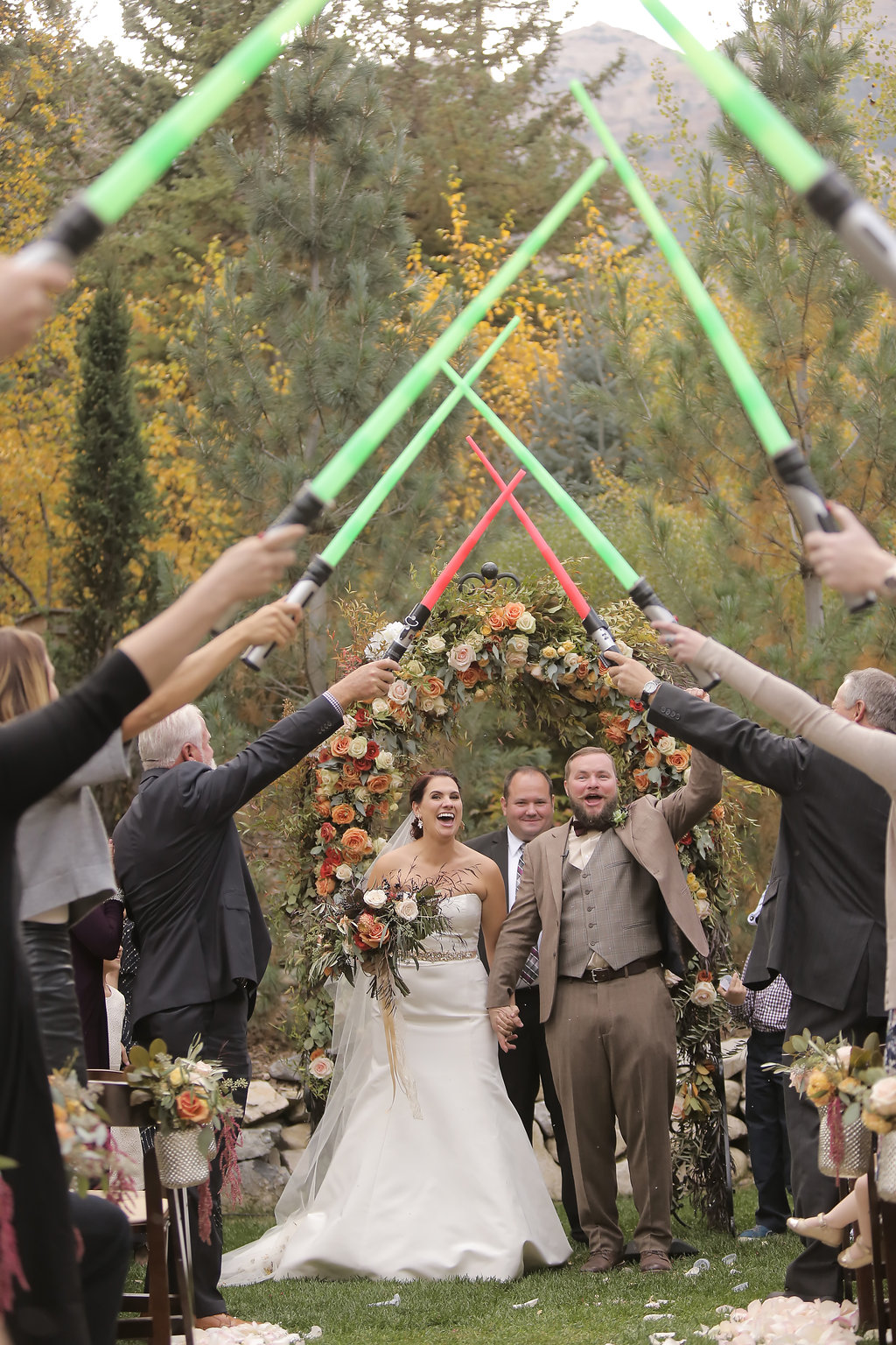 Sundance Wedding | Fall Wedding | Star Wars Inspired Wedding | Michelle Leo Events | Utah Event Planner and Designer | Pepper Nix Photography 