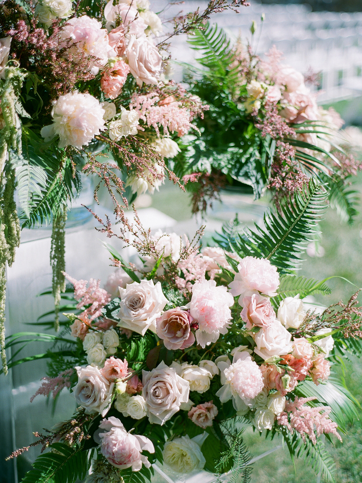 St. Regis Deer Valley Wedding | Summer Wedding | Blush and Cream Decor | Contemporary Wedding Design | Michelle Leo Events | Utah Event Planner and Designer | Heather Nan Photography