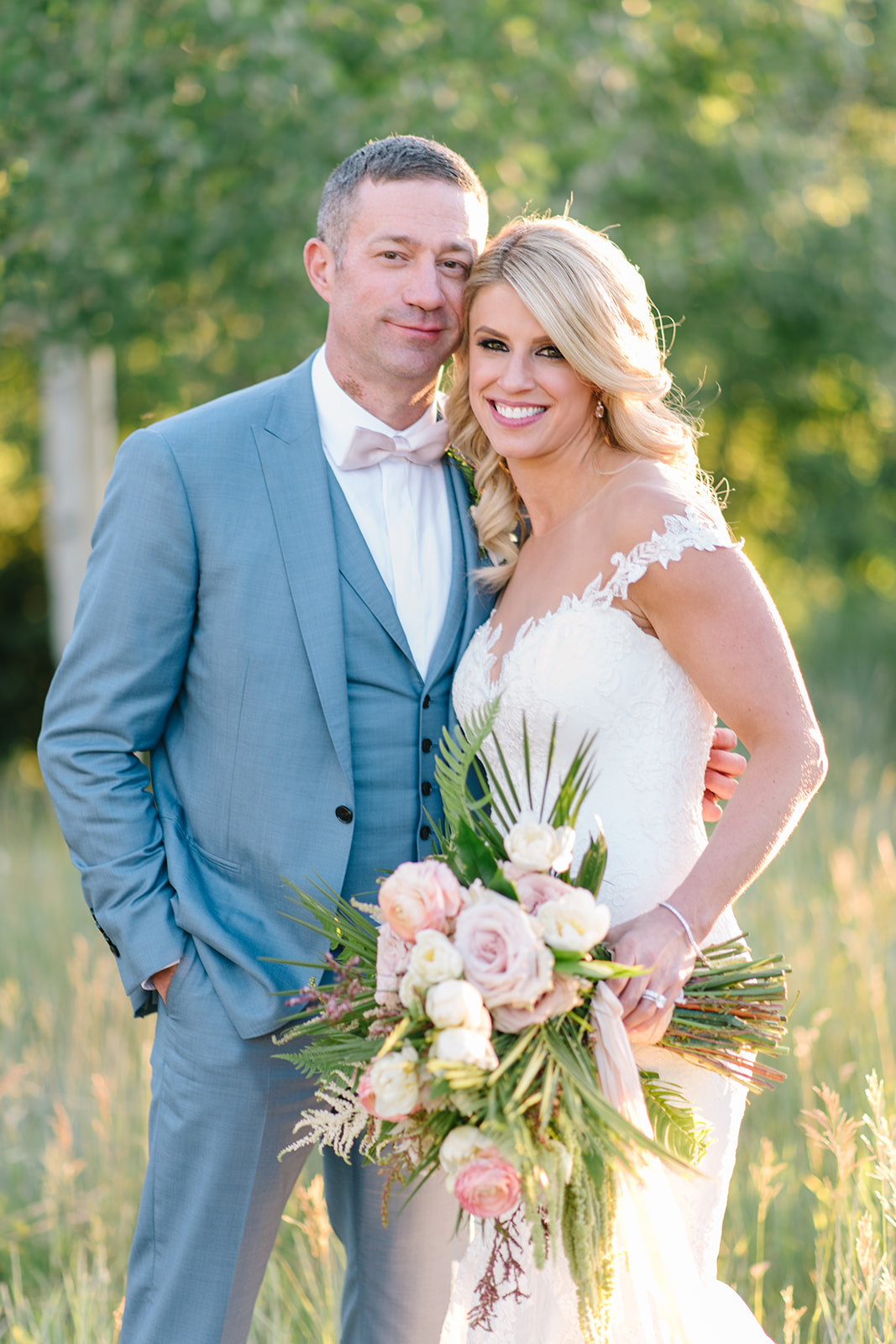 St. Regis Deer Valley Wedding | Summer Wedding | Blush and Cream Decor | Contemporary Wedding Design | Michelle Leo Events | Utah Event Planner and Designer | Heather Nan Photography