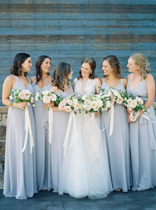 Blue Sky Ranch Wedding | Summer Wedding | Bespoke Wedding Design | Rose Gold Details | Circular Ceremony Arch | Michelle Leo Events | Utah Event Planner and Designer | Brushfire Photography