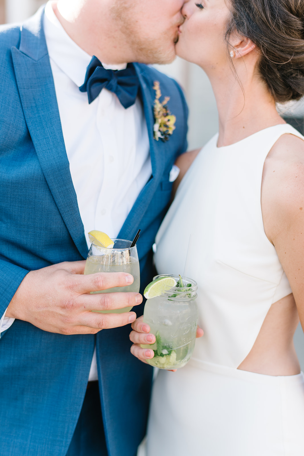 Park City Main Street Wedding | Modern Wedding Design | Navy Wedding Details | Outdoor Wedding | Michelle Leo Events | Utah Event Planner | Heather Nan Photography