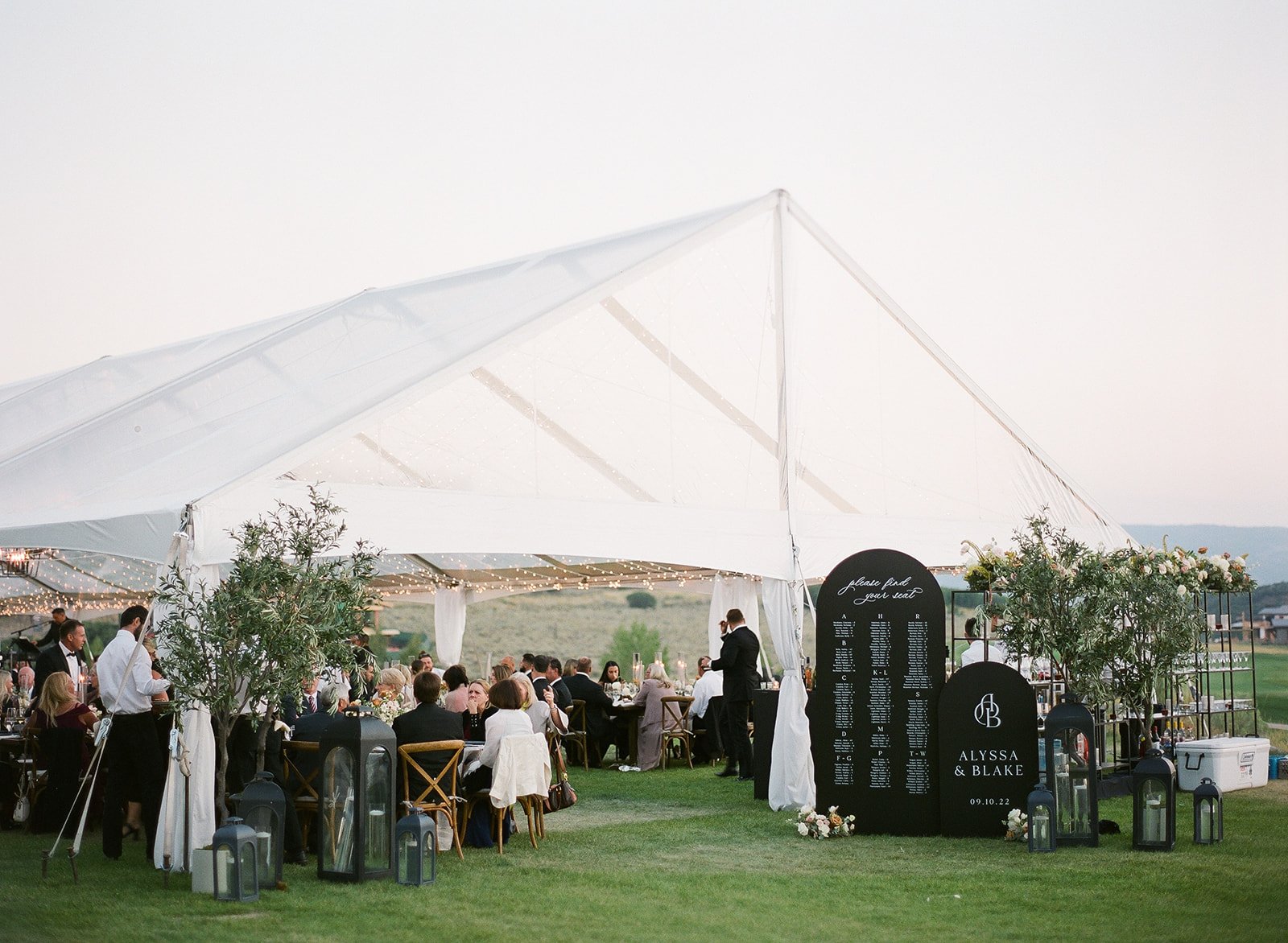 Vinyl Canopy Wedding Tent Rentals