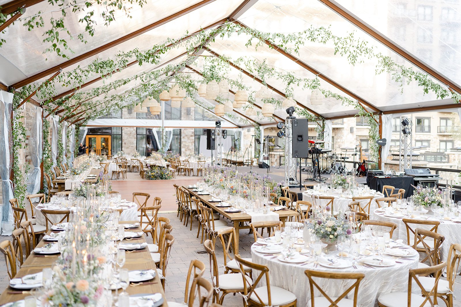 Clear Top Wedding Tent