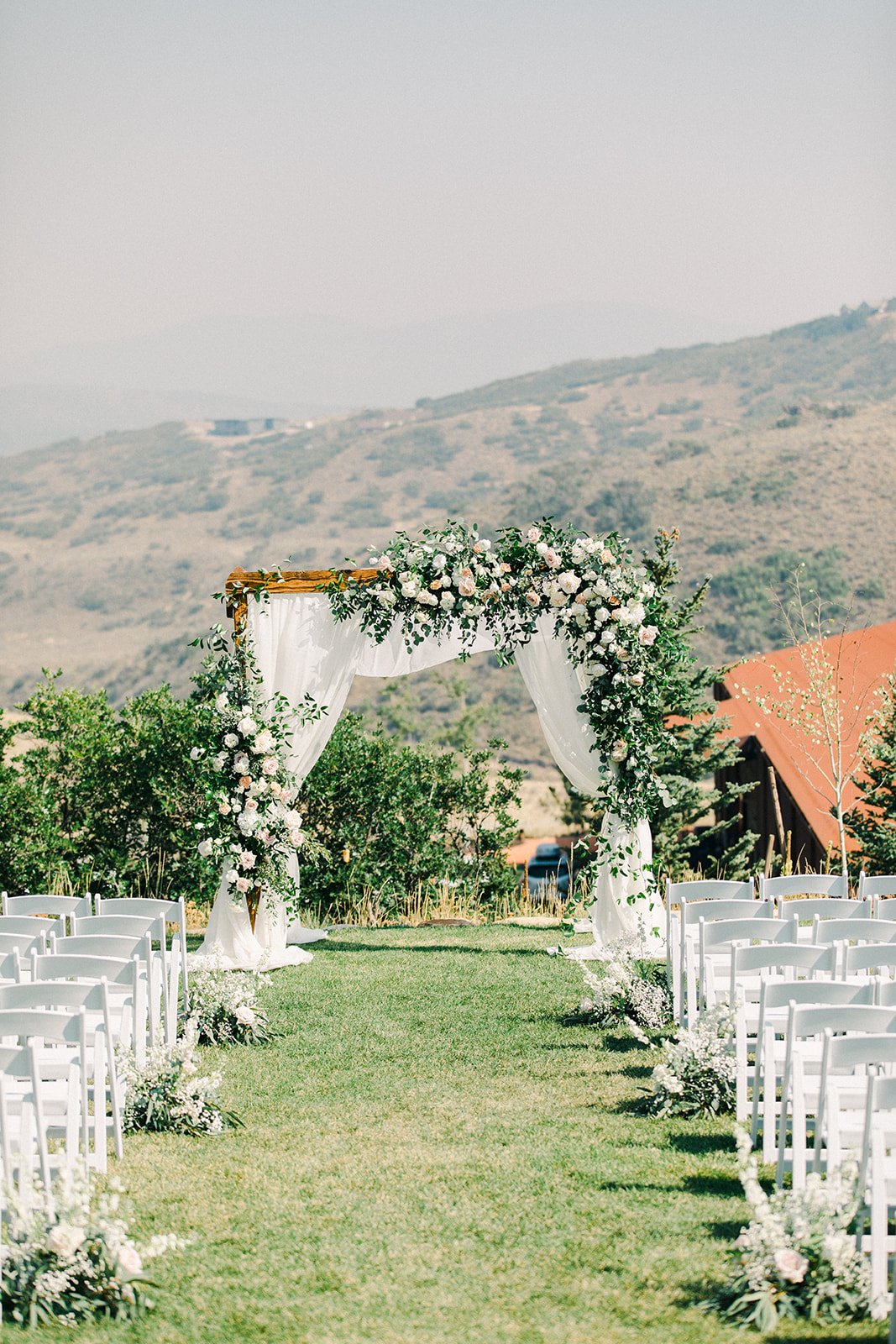 Jewish Wedding Ceremony at Blue Sky Ranch