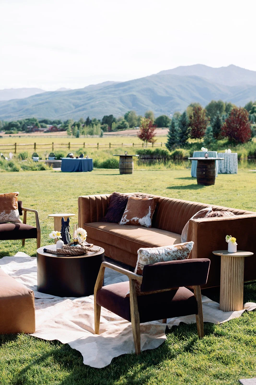 Western-Chic Wedding Welcome Party at River Bottoms Ranch | Michelle Leo Events