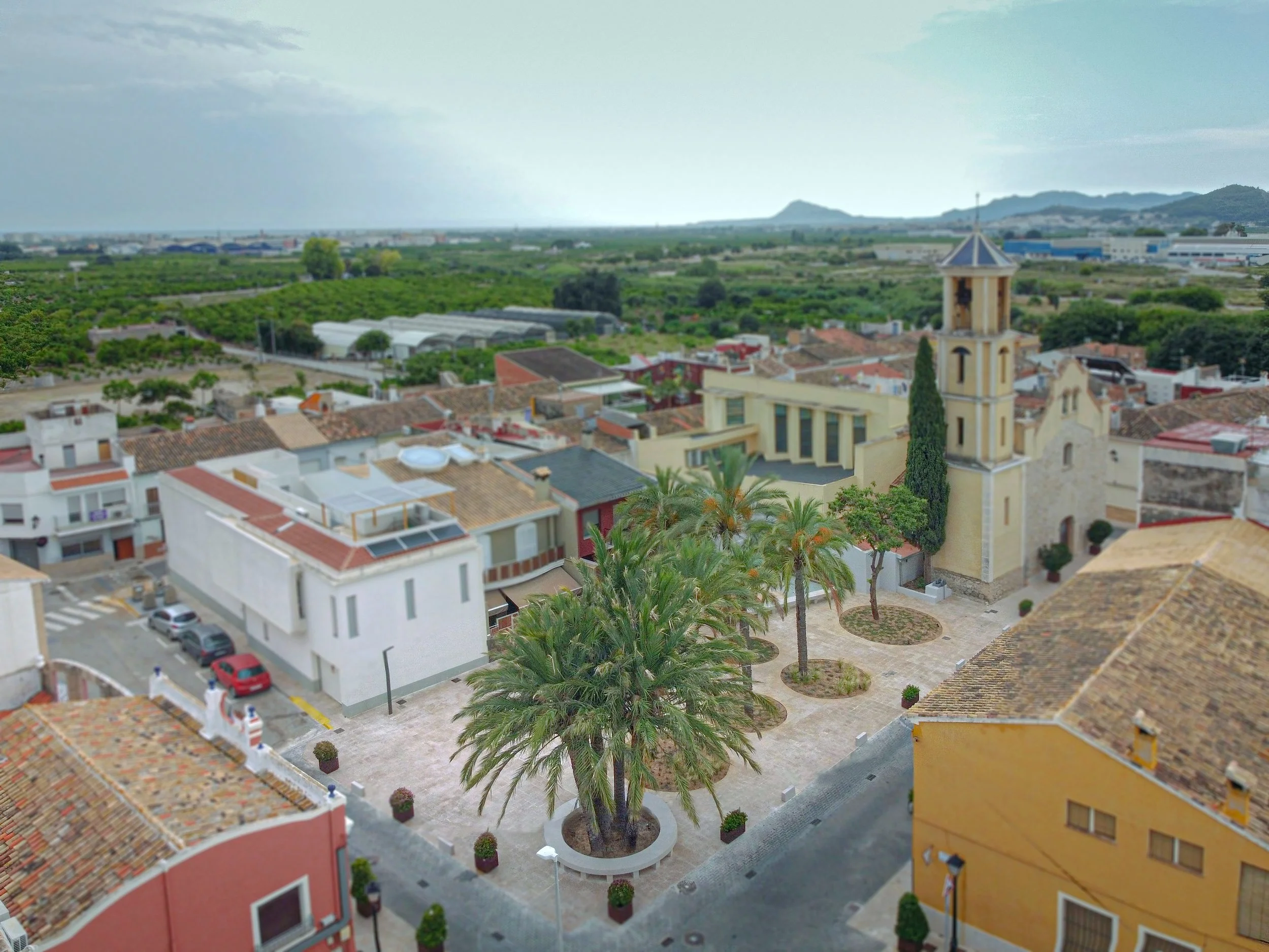 Plaza de L'ajuntament, Palmera, Valencia