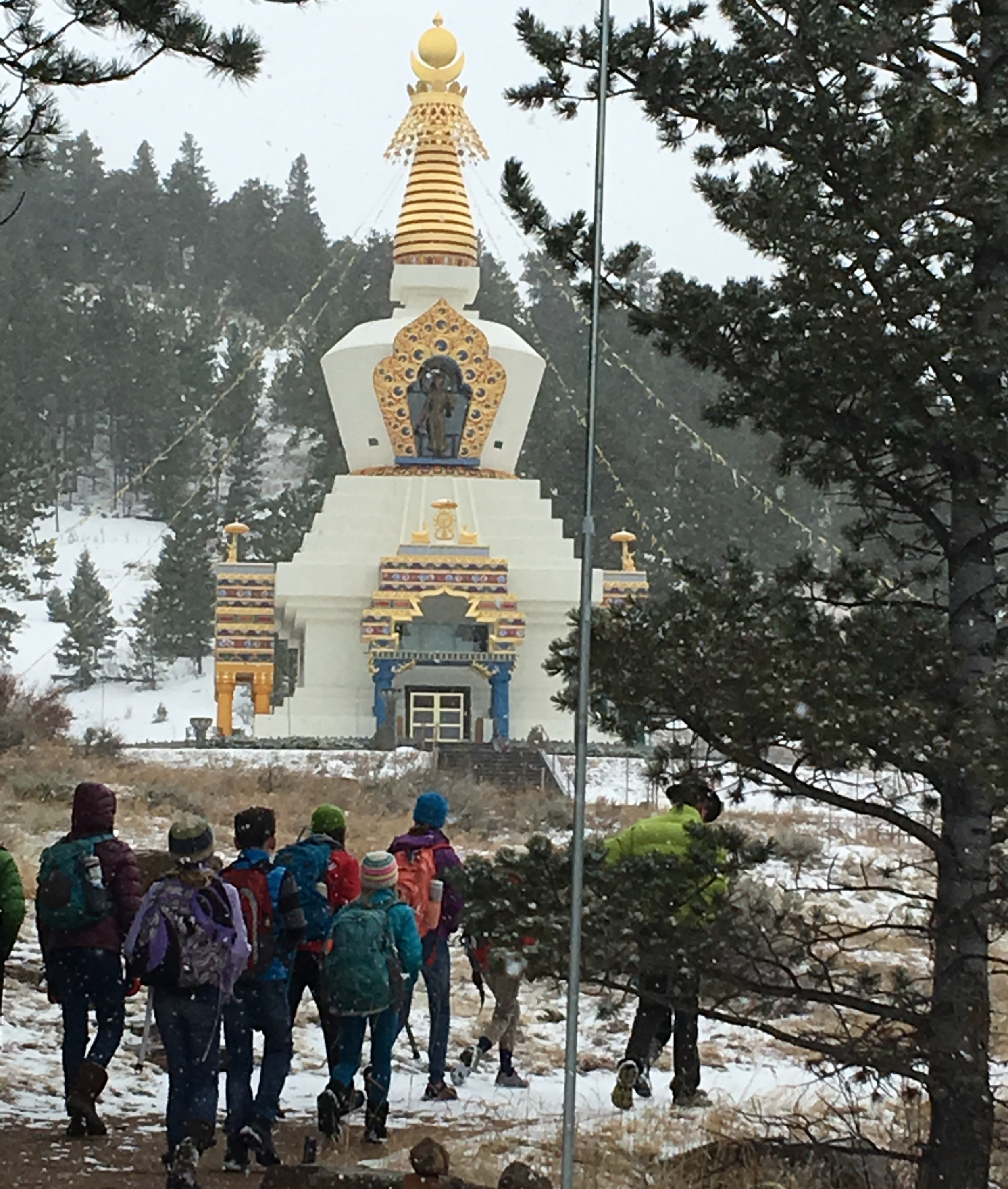 Visit to the Shambala Mountain Center during our History of Law studies.