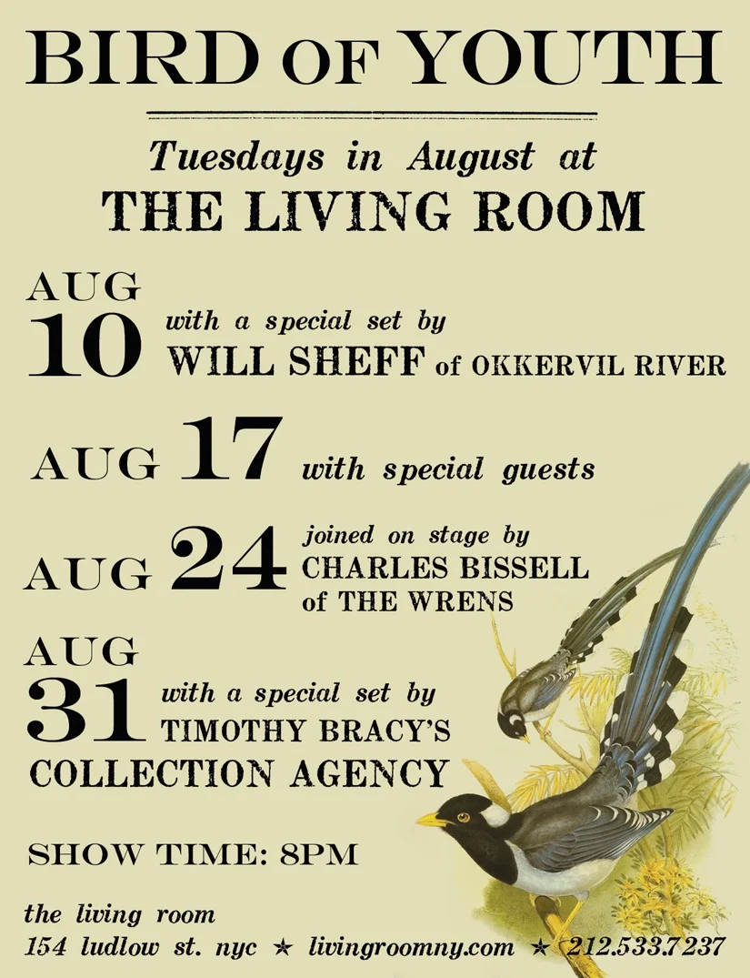 Charles plays Crescent while Bird of Youth look on...