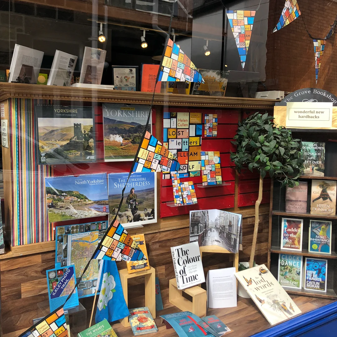 Participants were encouraged to drop off their letters at independent book stores around the country.
