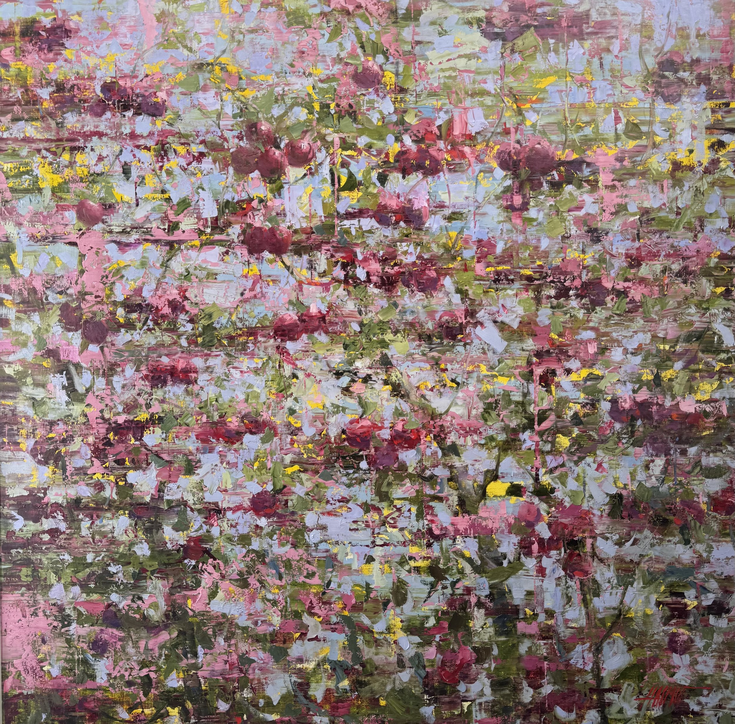 60" x 60" oil on Linen
