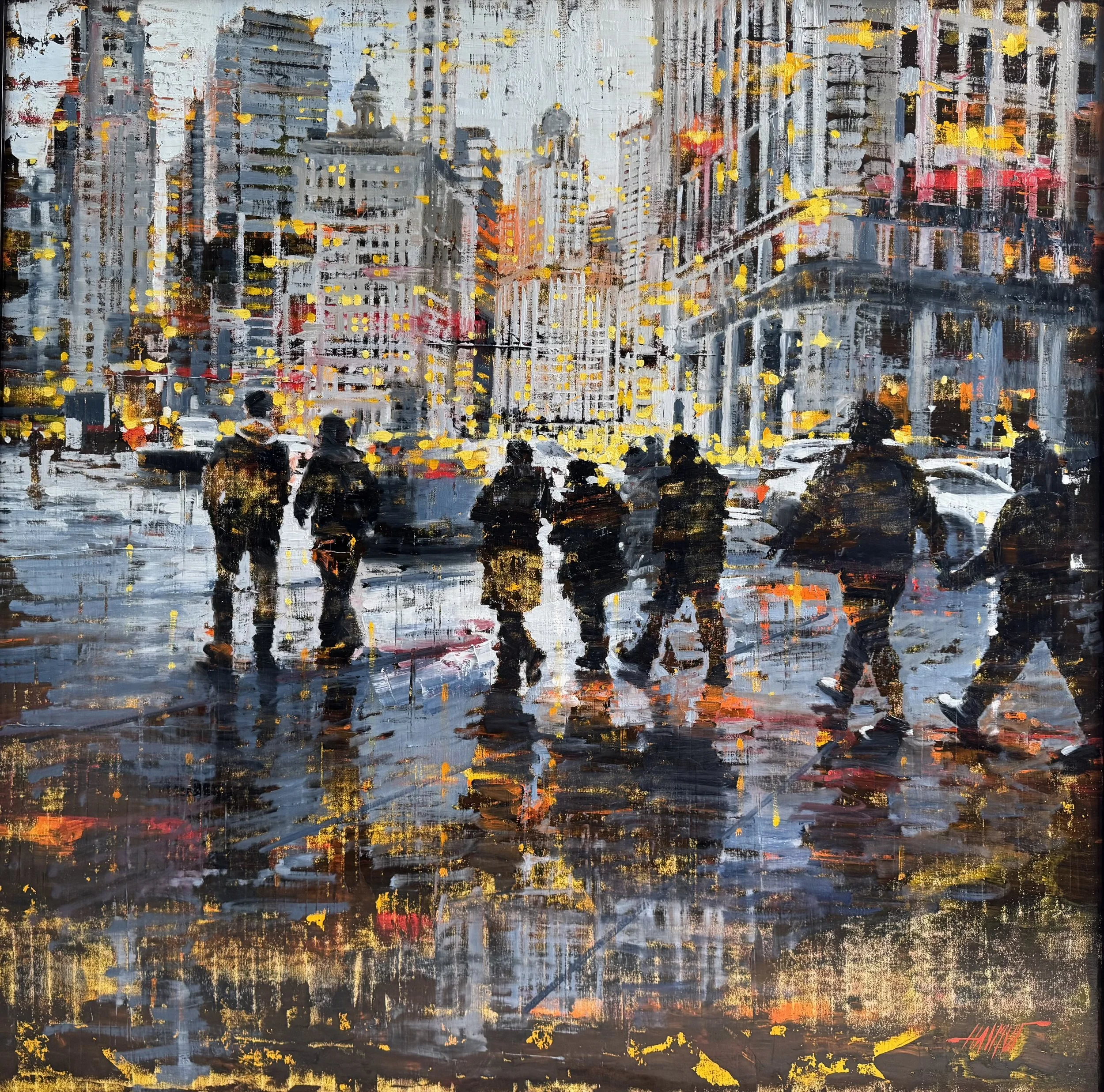 48" x 48" oil on Linen