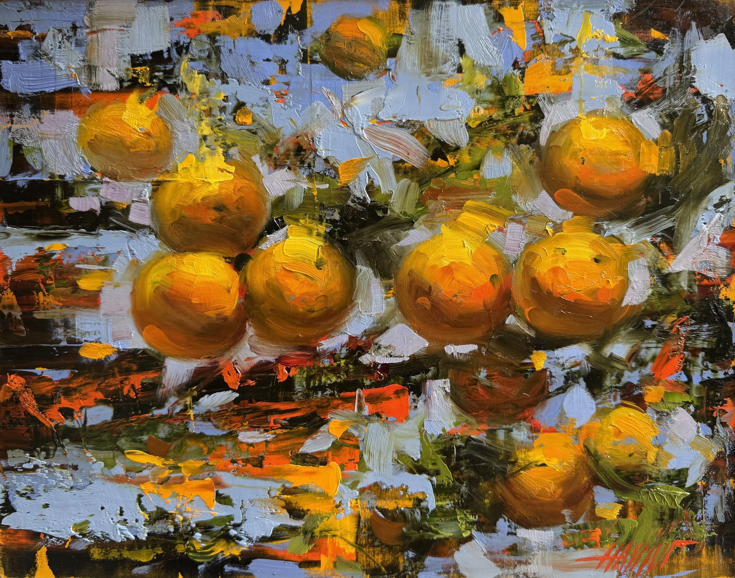  11" x 14" oil on panel 