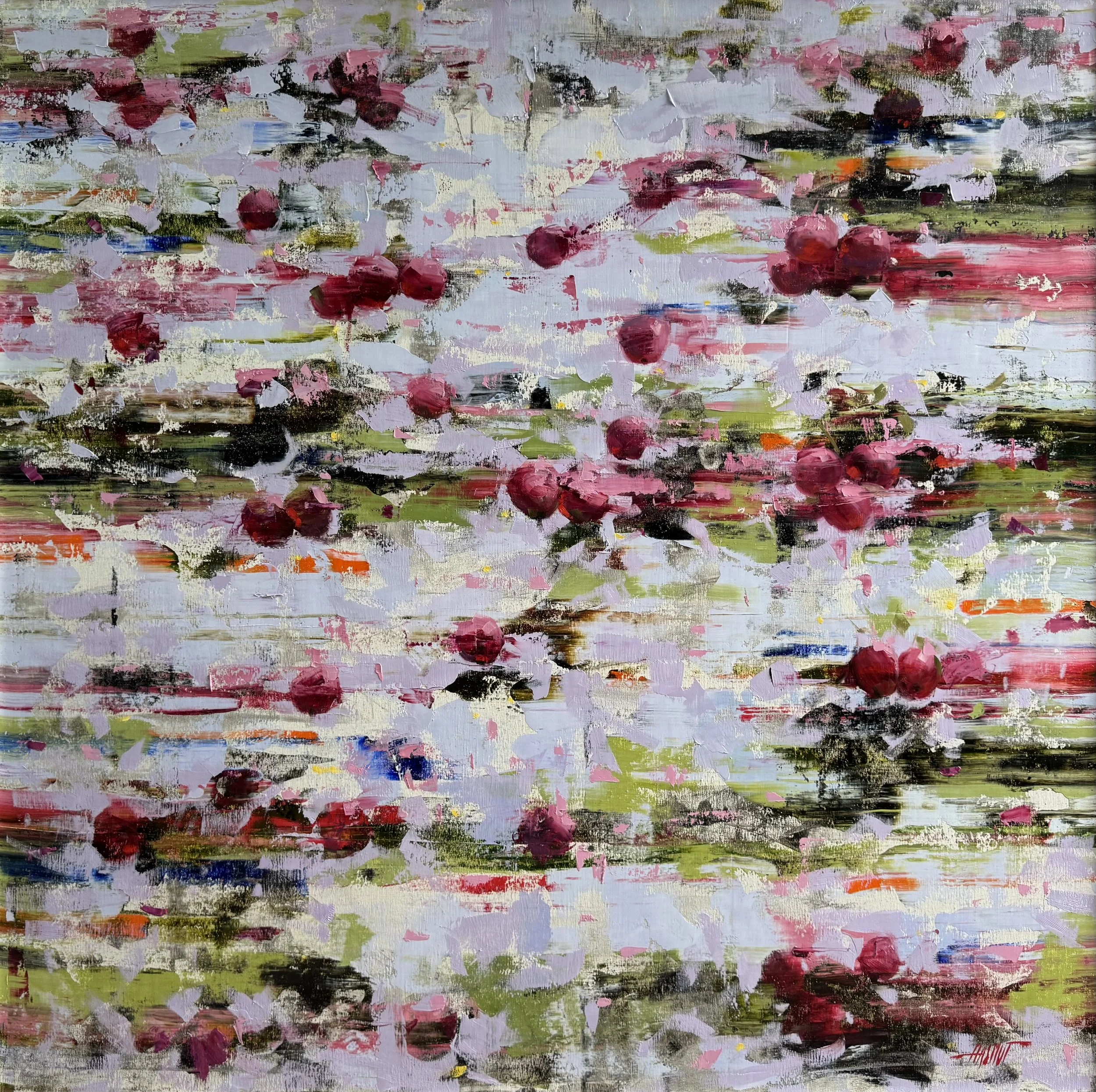  48" x 48" oil on Linen 