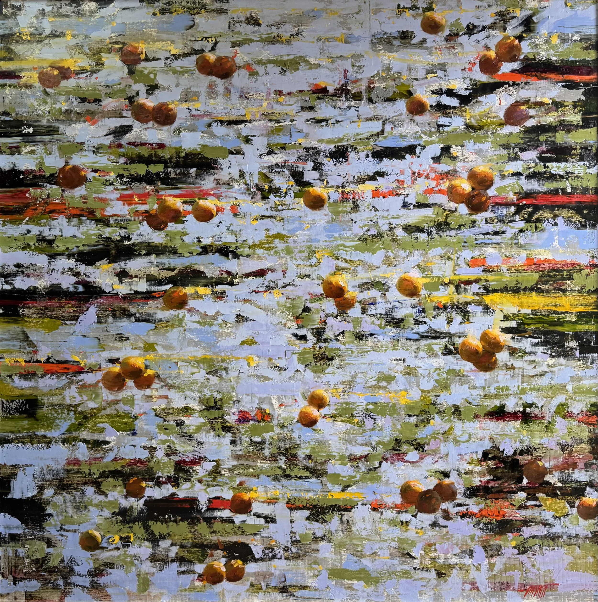  60" x 60" oil on linen 